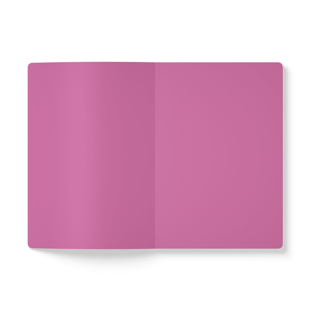 Order + Chaos Pink Softcover Journal — 'Order + Chaos and Such' Notebook