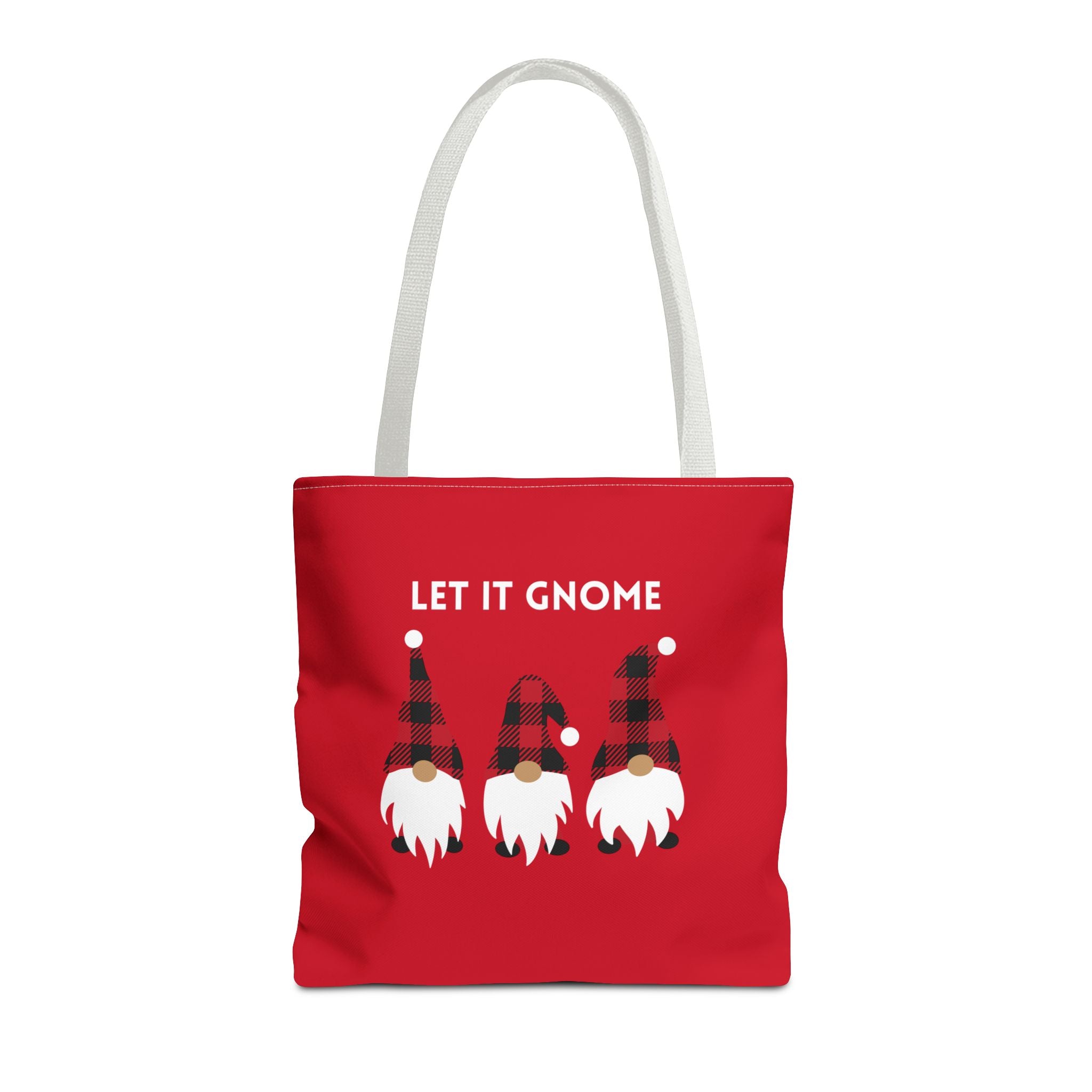 Let It Gnome Tote Bag - Quirky and Fun Carryall for Gnome Lovers