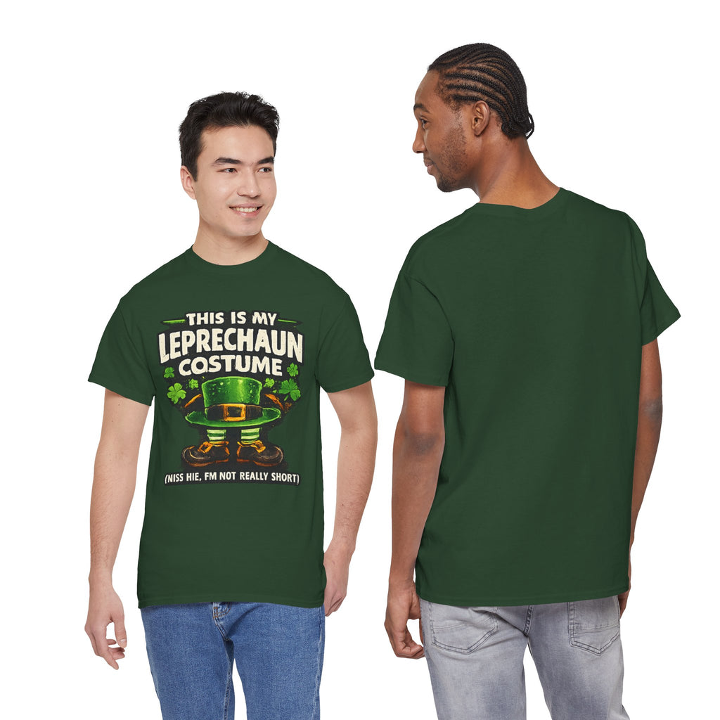 🍀 St. Patrick's Day Shirt "This Is My Leprechaun Costume" Funny Graphic Tee | 100% Cotton