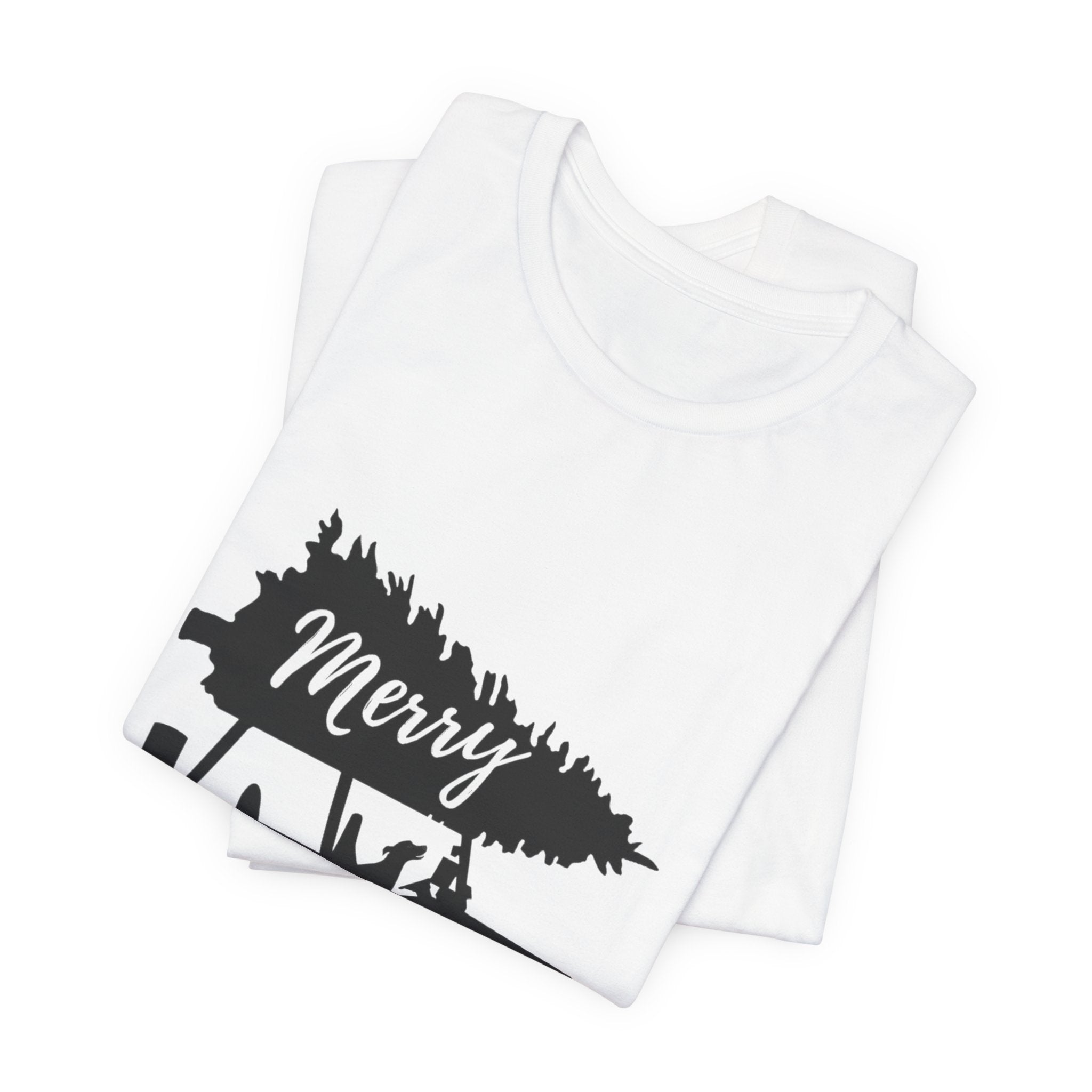 Merry Jeepmas Black Imprint Short Sleeve Tee