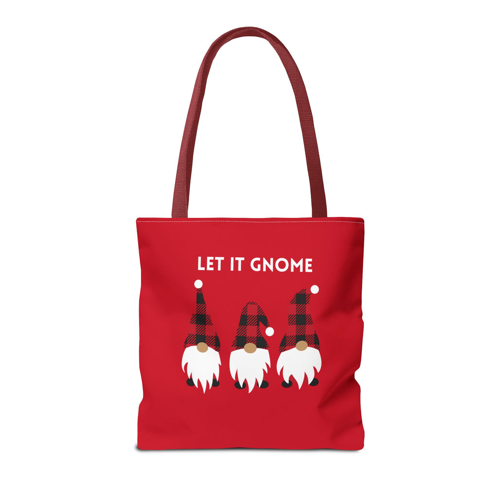 Let It Gnome Tote Bag - Quirky and Fun Carryall for Gnome Lovers