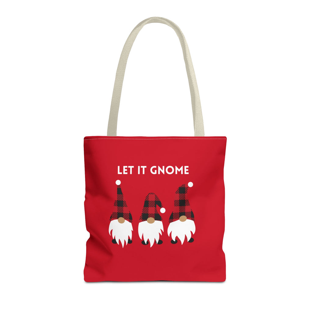 Let It Gnome Tote Bag - Quirky and Fun Carryall for Gnome Lovers