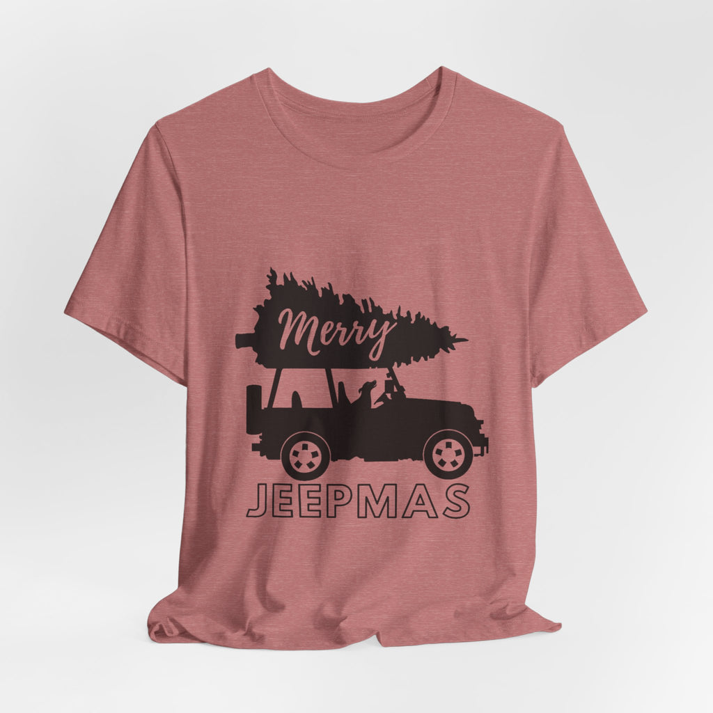 Merry Jeepmas Black Imprint Short Sleeve Tee