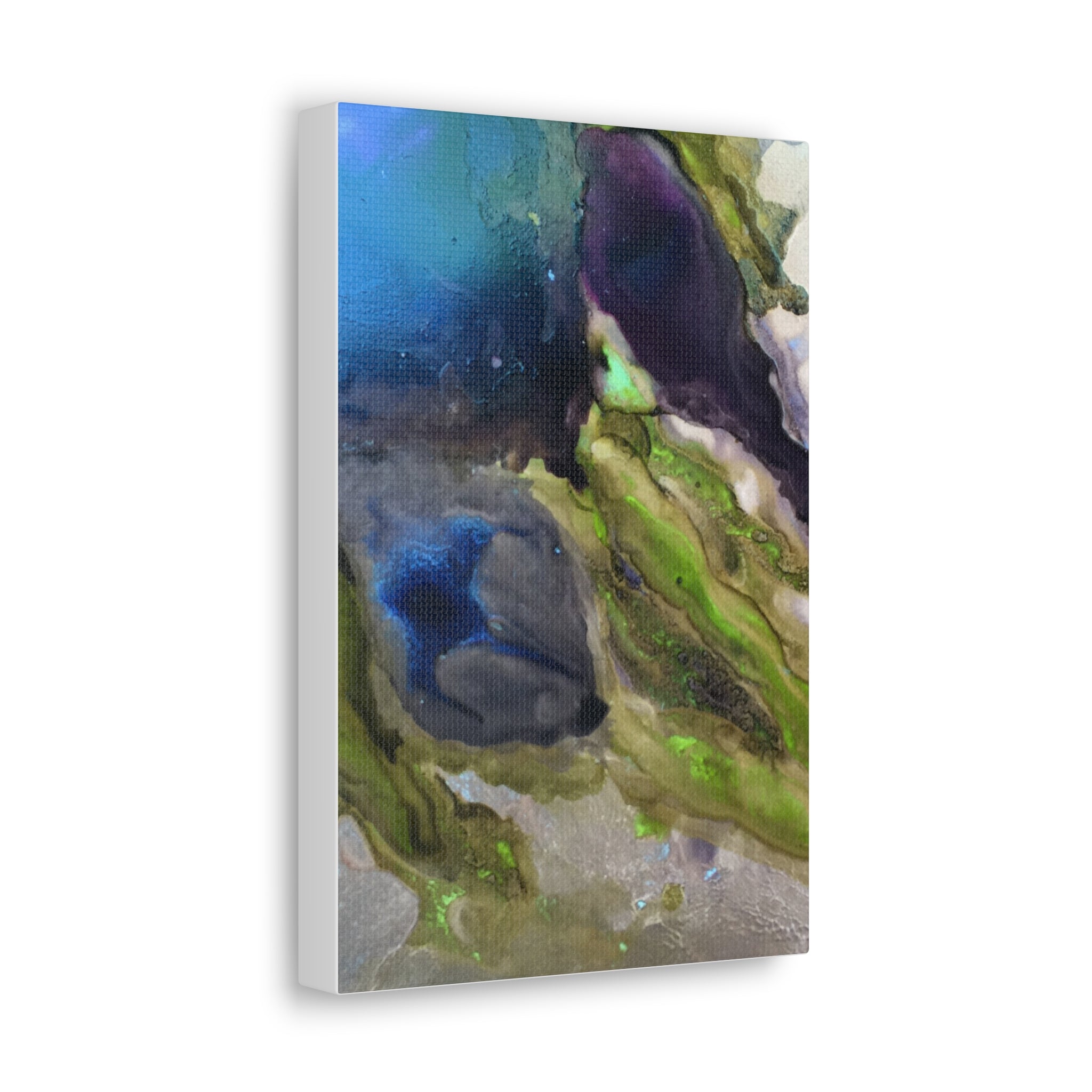Canvas Print - Abstract Artistic Peacock Feathers Design