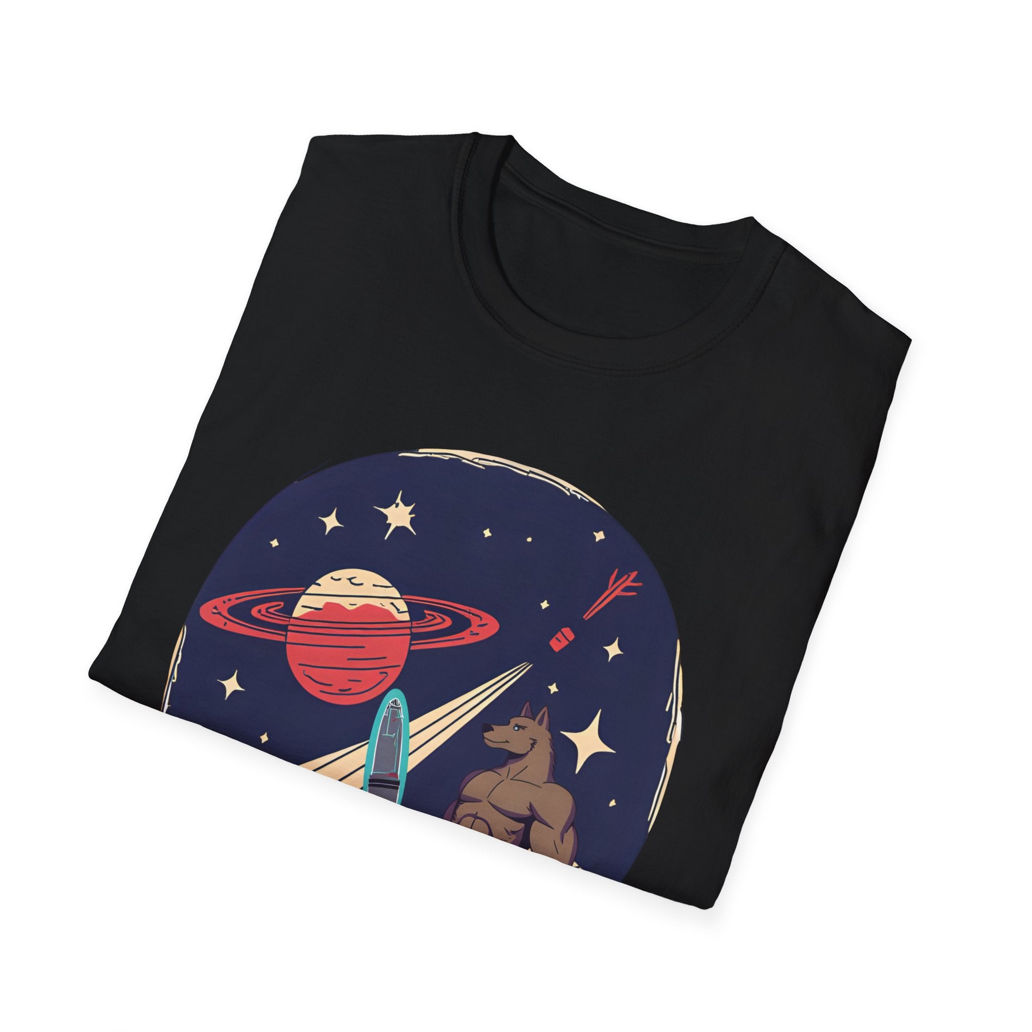 Cosmic Imagination T-Shirt - Artistic Sci-Fi Graphic Tee