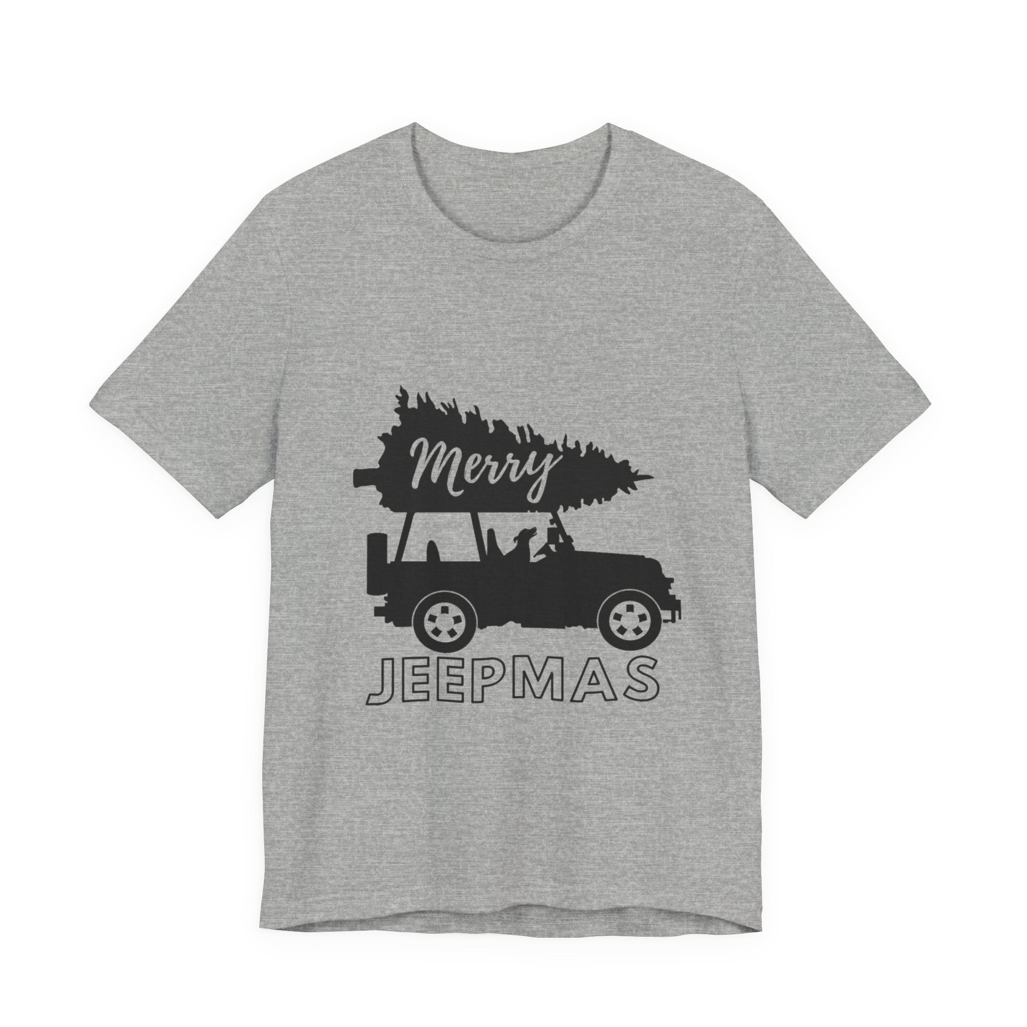 Merry Jeepmas Black Imprint Short Sleeve Tee