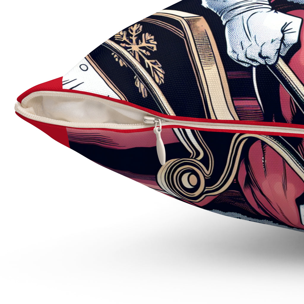 Santa Sleigh Pillow