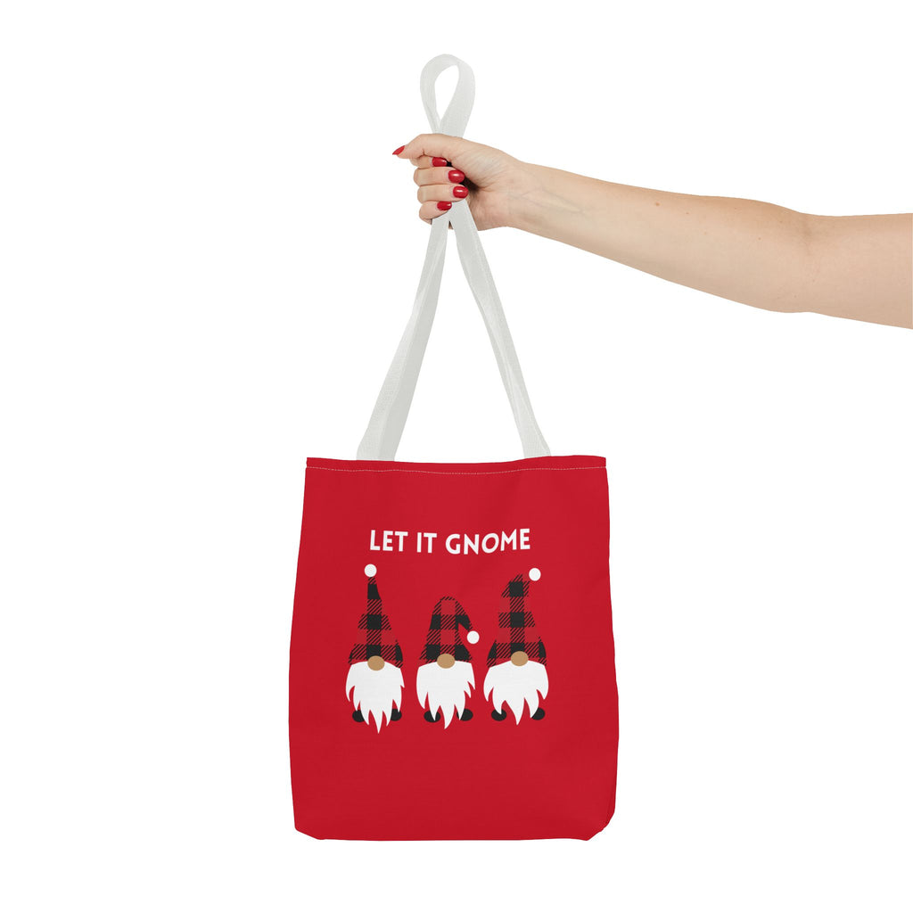 Let It Gnome Tote Bag - Quirky and Fun Carryall for Gnome Lovers