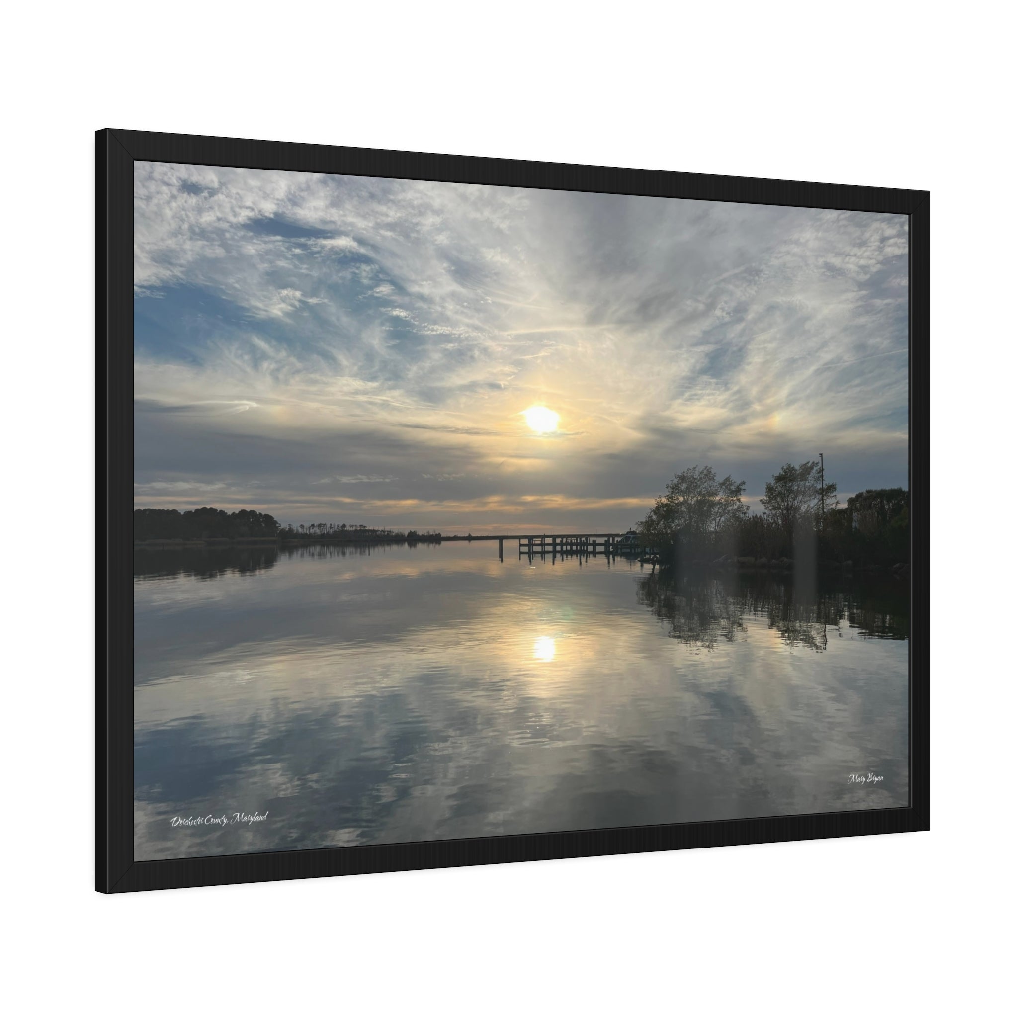 Serene Coastal Framed Photography, Perfect Gift for Nature Lovers and Coastal Landscapes, untouched photography by M Bryan