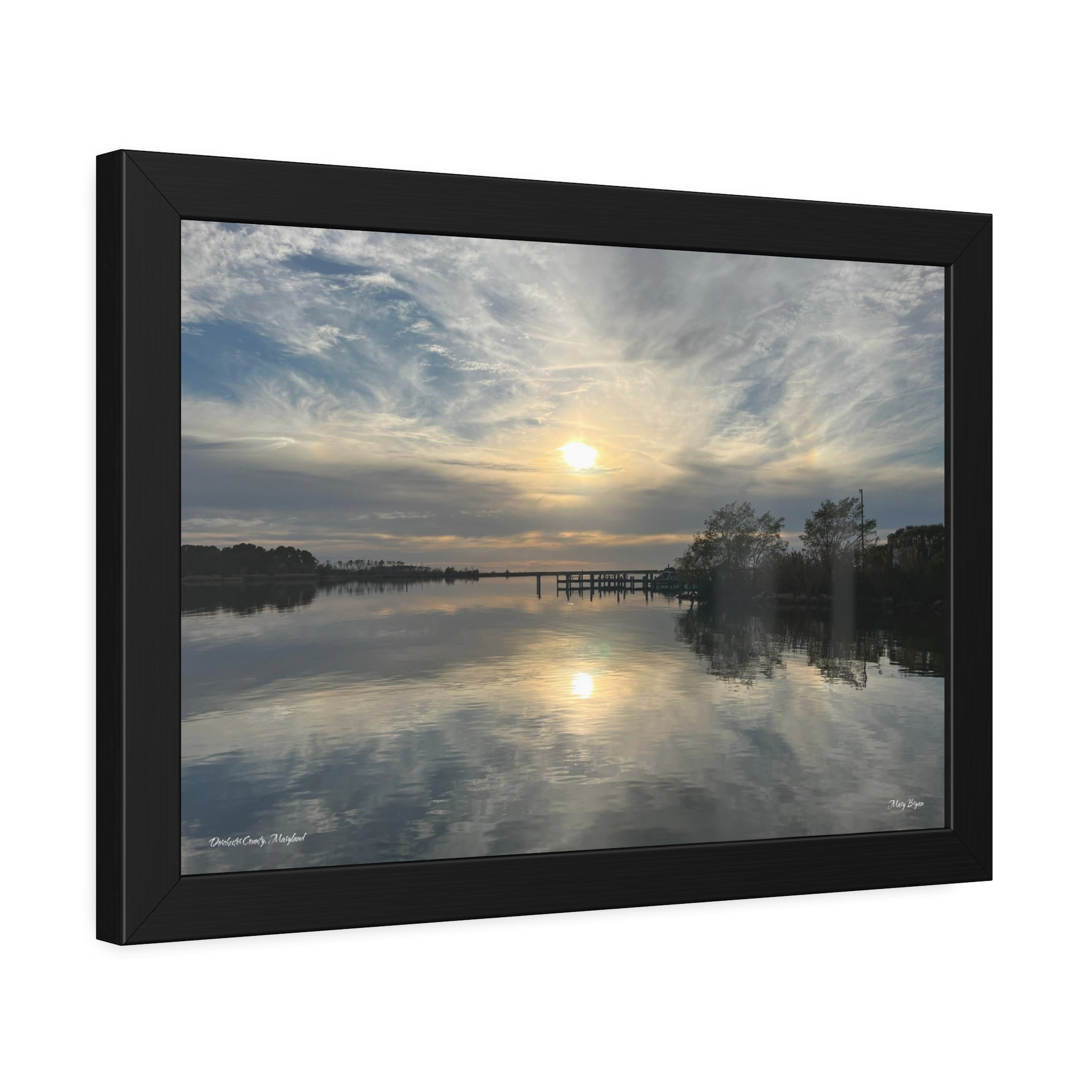 Serene Coastal Framed Photography, Perfect Gift for Nature Lovers and Coastal Landscapes, untouched photography by M Bryan