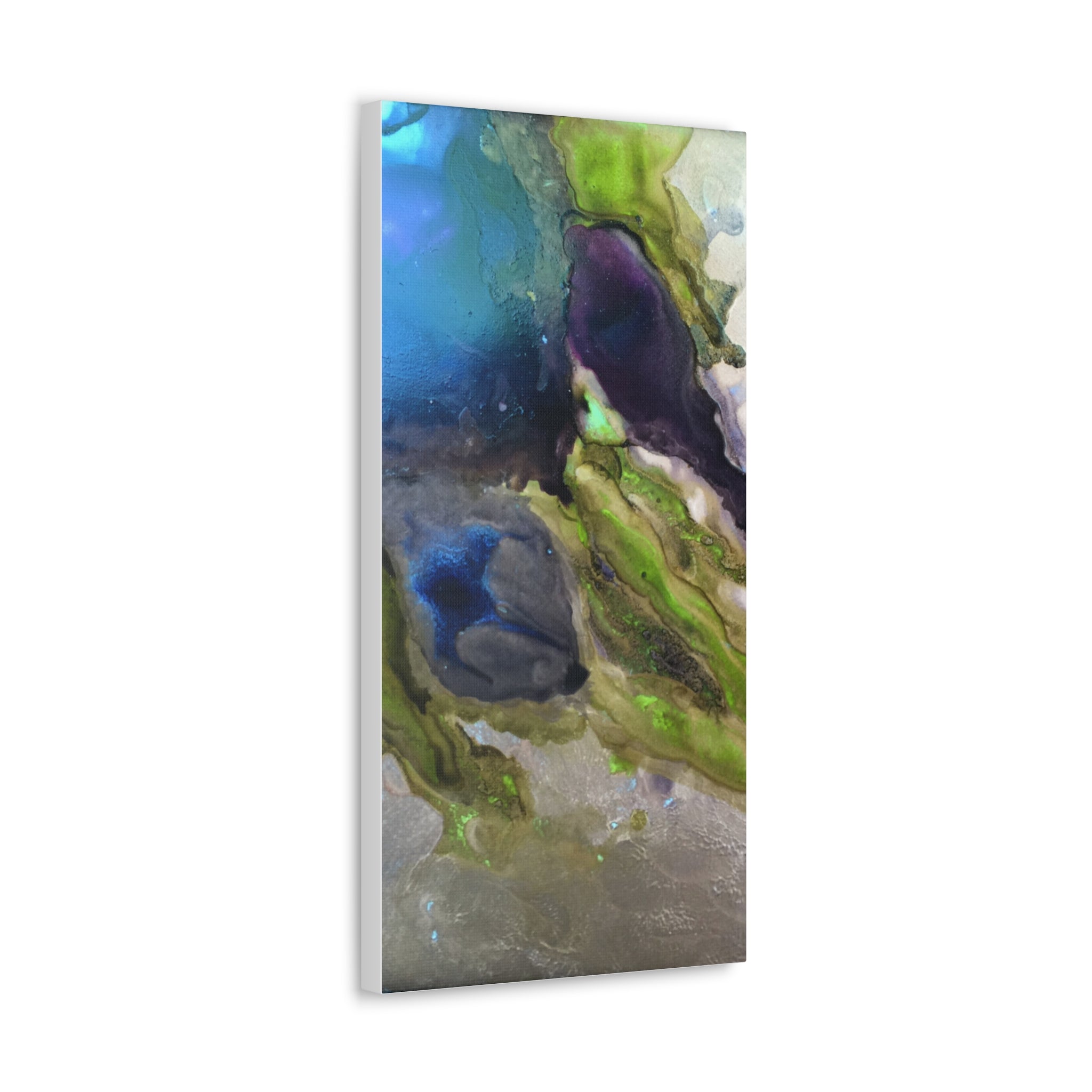 Canvas Print - Abstract Artistic Peacock Feathers Design