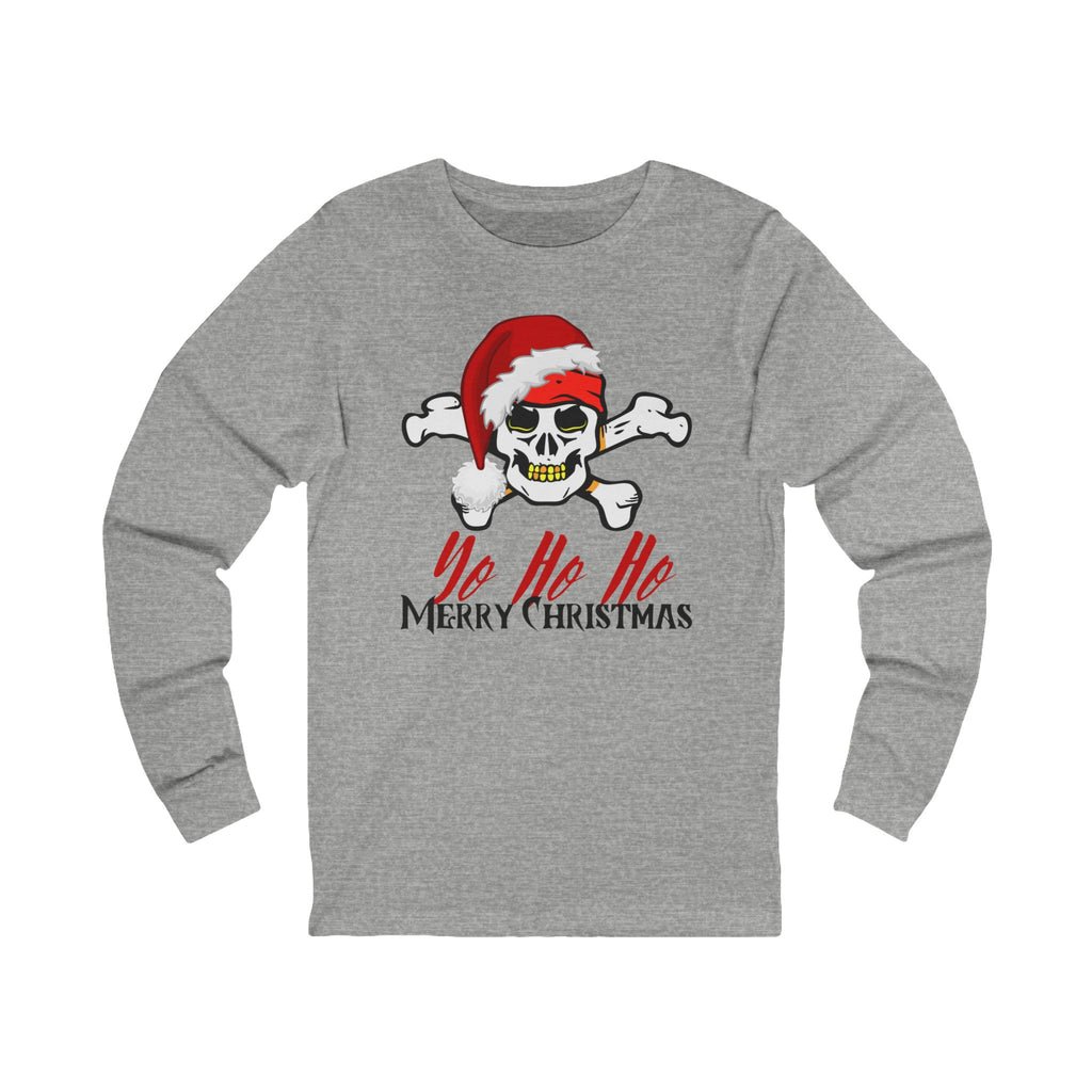 Yo HO Ho It’s a Pirate’s Christmas Life for Me! Unisex Long Sleeve Tee