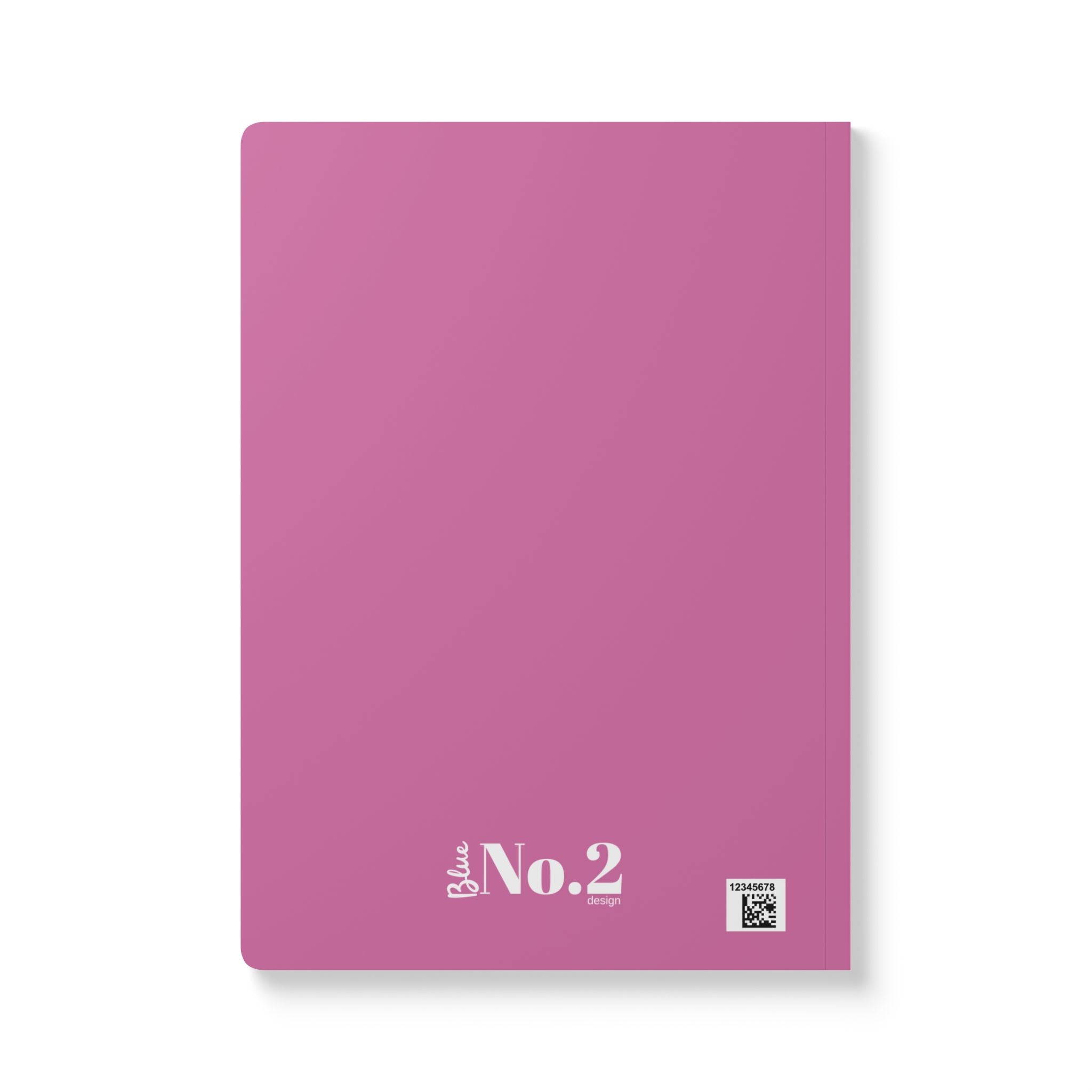 Order + Chaos Pink Softcover Journal — 'Order + Chaos and Such' Notebook