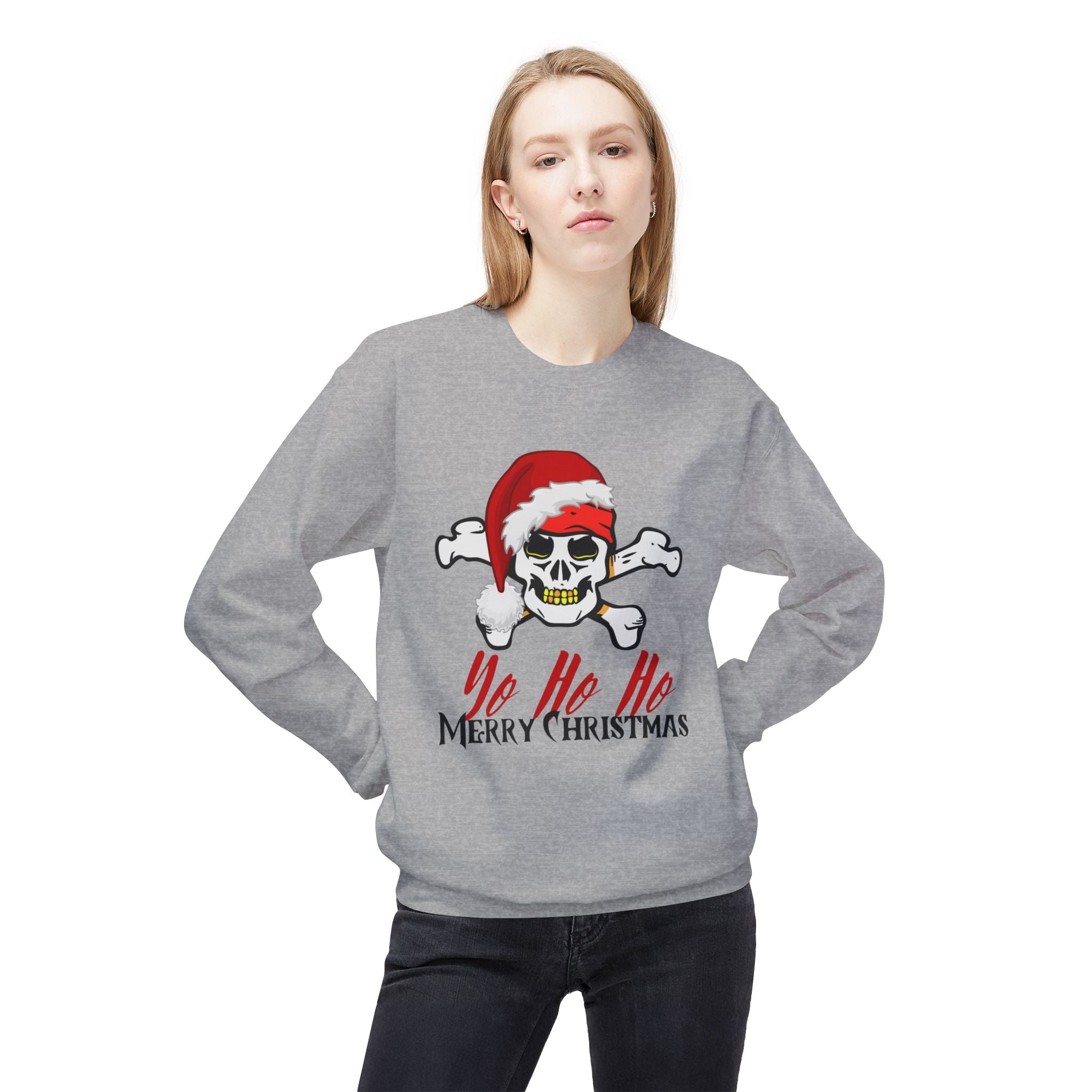 Pirate's Christmas Fleece Sweatshirt