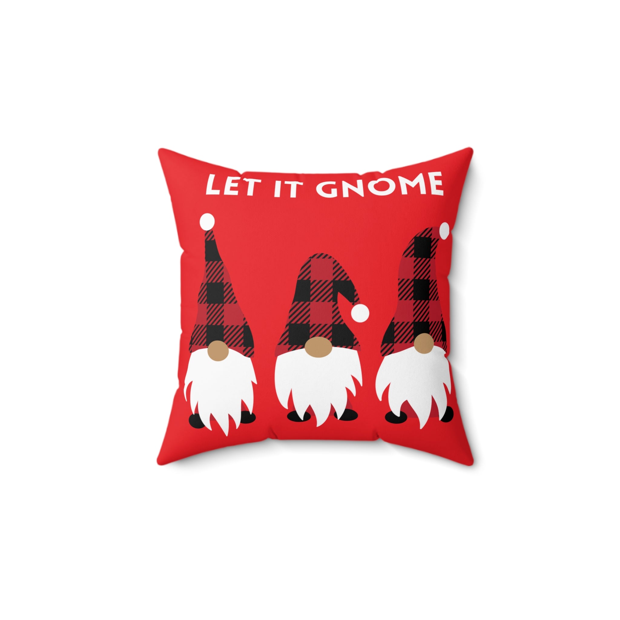 2 Sided Holidays Print Square Pillow