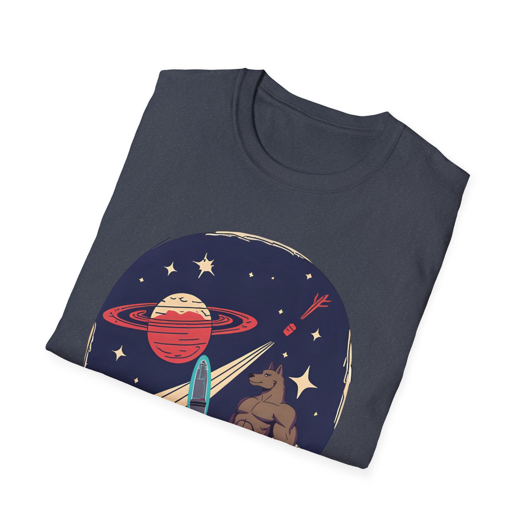 Cosmic Imagination T-Shirt - Artistic Sci-Fi Graphic Tee