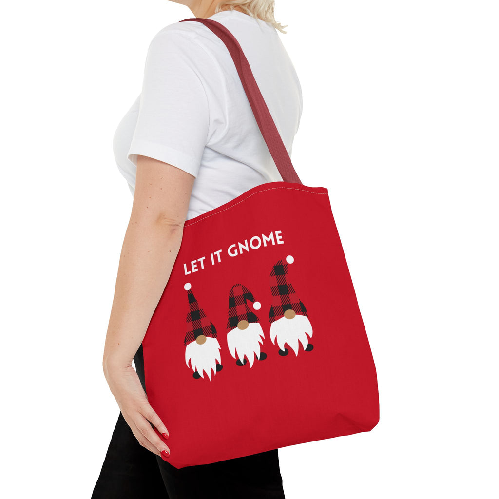 Let It Gnome Tote Bag - Quirky and Fun Carryall for Gnome Lovers
