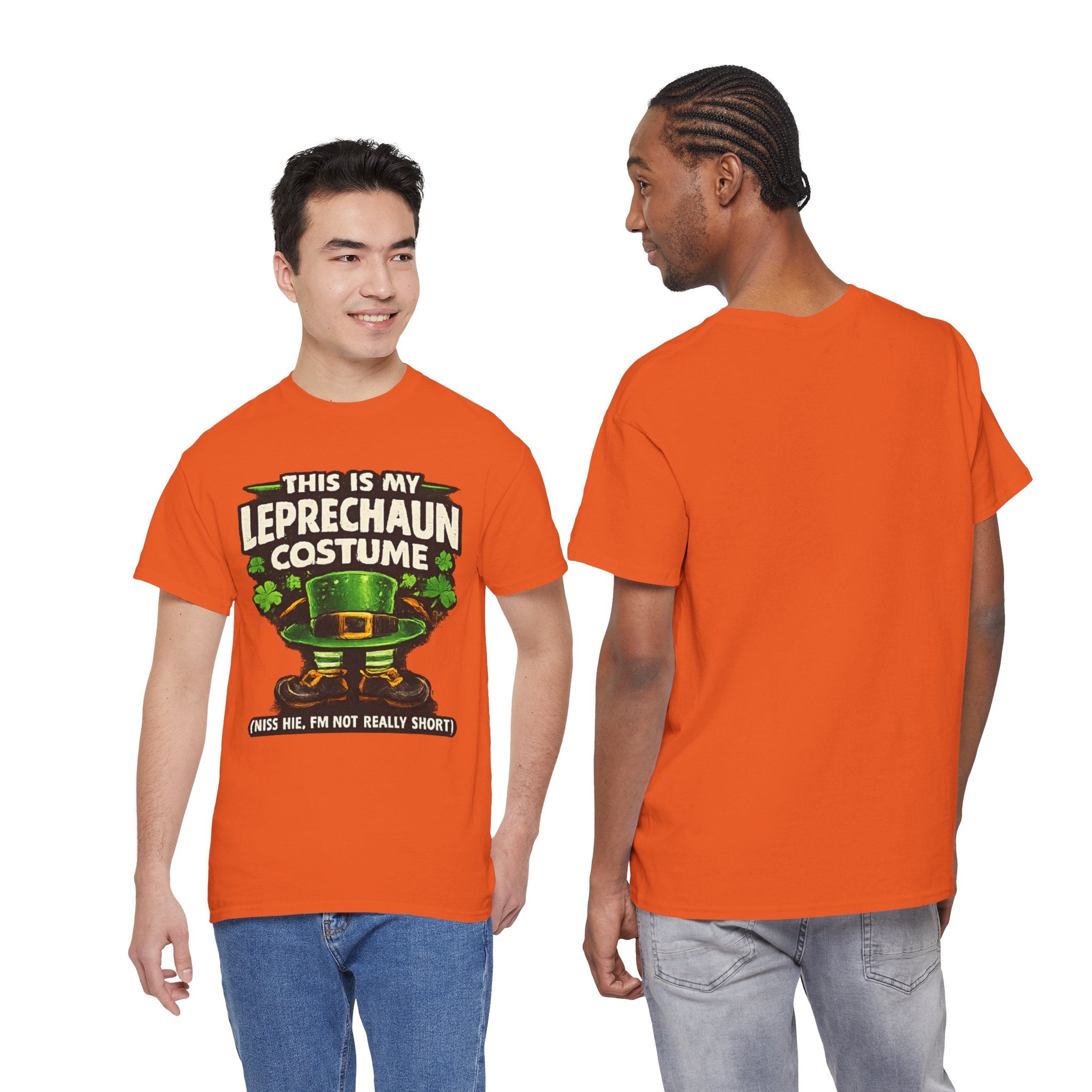 🍀 St. Patrick's Day Shirt "This Is My Leprechaun Costume" Funny Graphic Tee | 100% Cotton