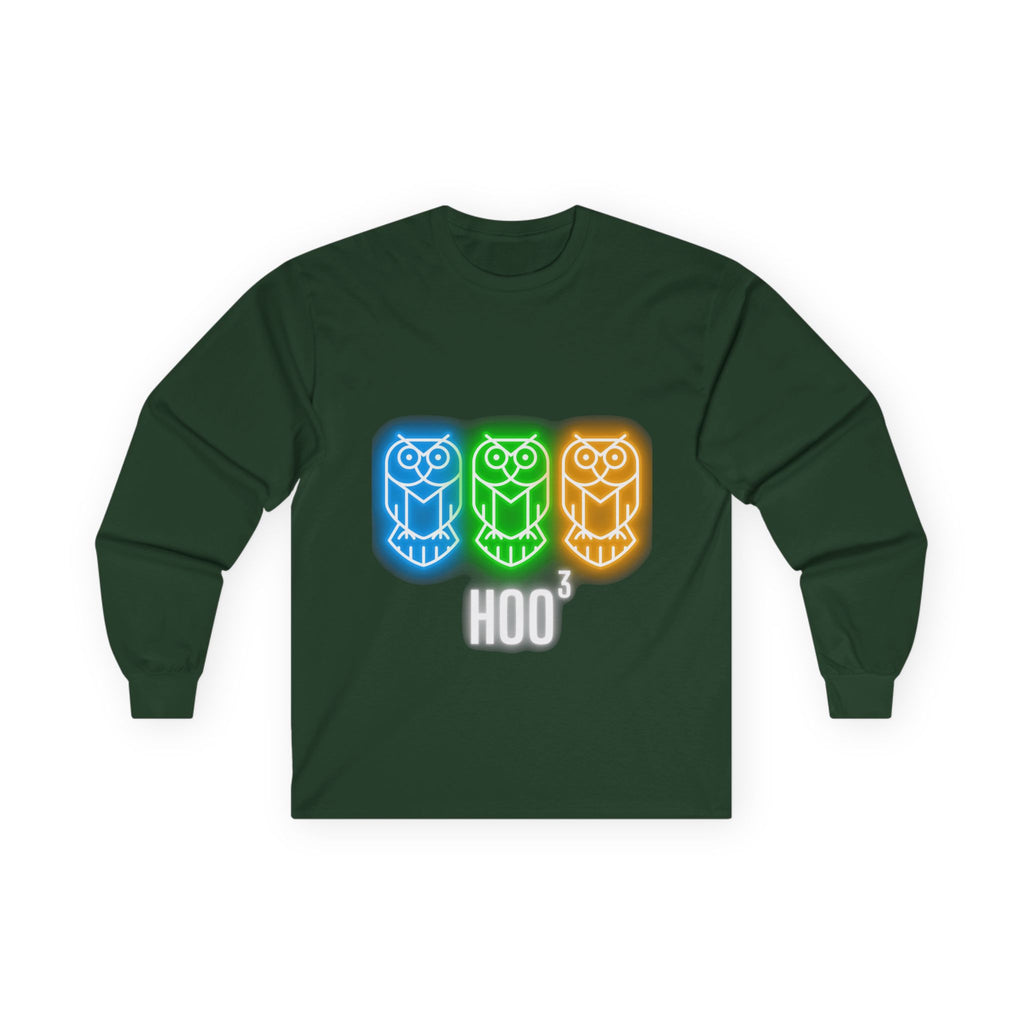 Hoo, hoo, hoo Owls Unisex Long Sleeve Tee