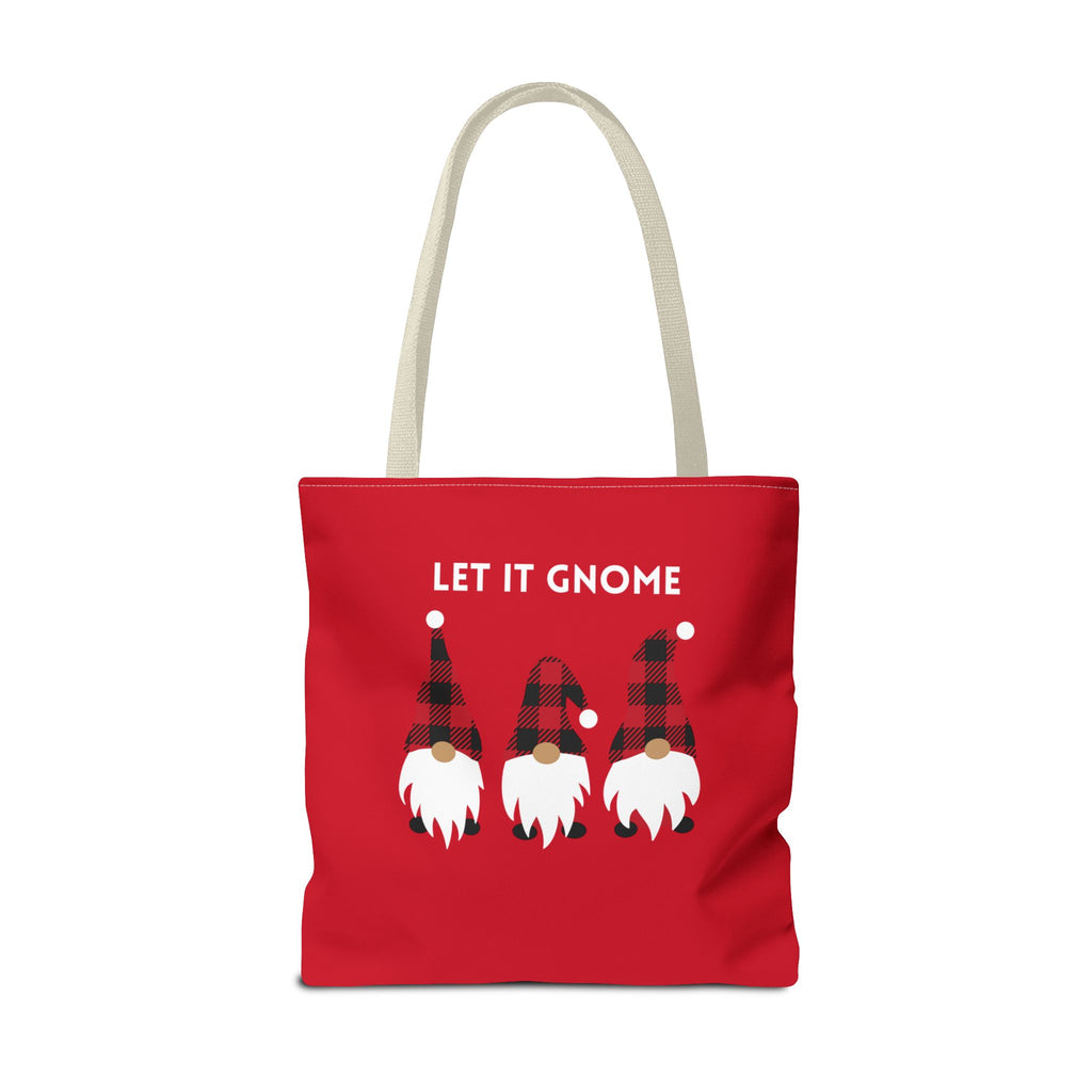 Let It Gnome Tote Bag - Quirky and Fun Carryall for Gnome Lovers