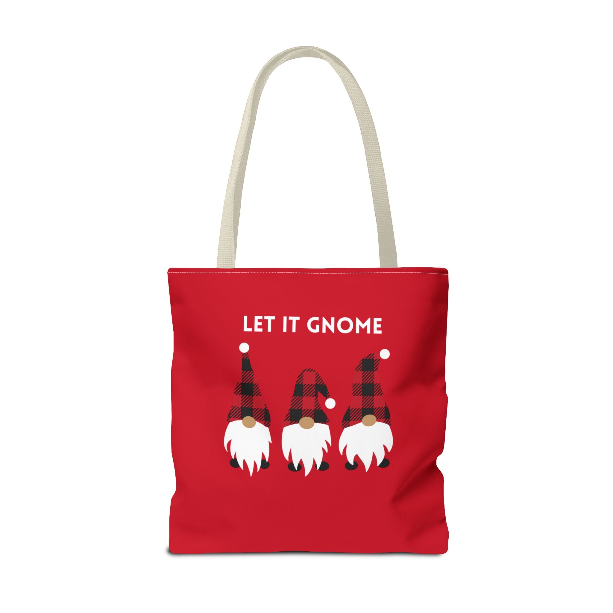 Let It Gnome Tote Bag - Quirky and Fun Carryall for Gnome Lovers