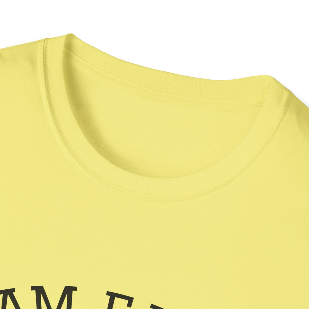 I Am F.I.N.E. Thank You Unisex Softstyle T-Shirt, Positive Quote Tee, Gift for Friends, Mindfulness Apparel, Everyday Casual Wear, Motivational Shirt