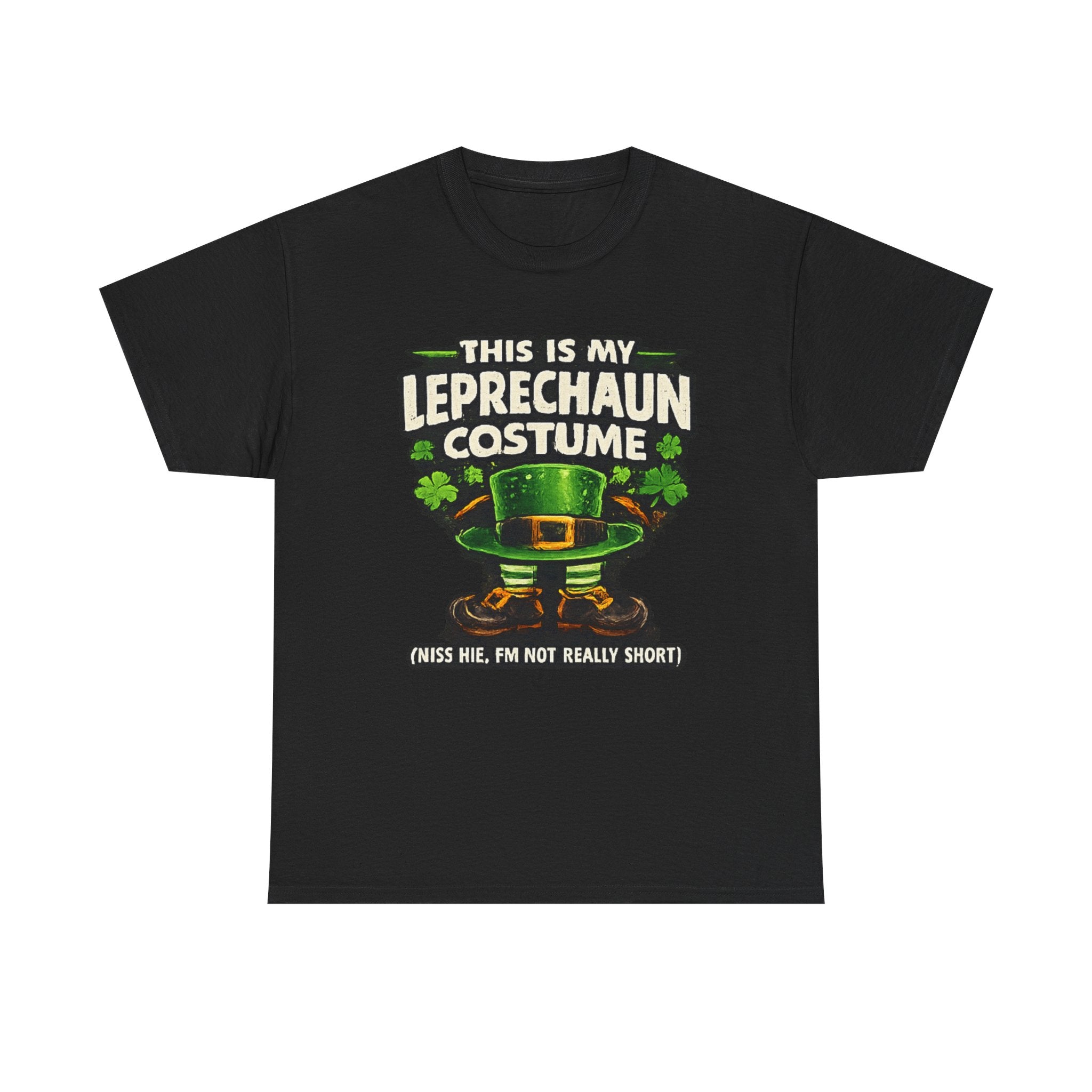 🍀 St. Patrick's Day Shirt "This Is My Leprechaun Costume" Funny Graphic Tee | 100% Cotton
