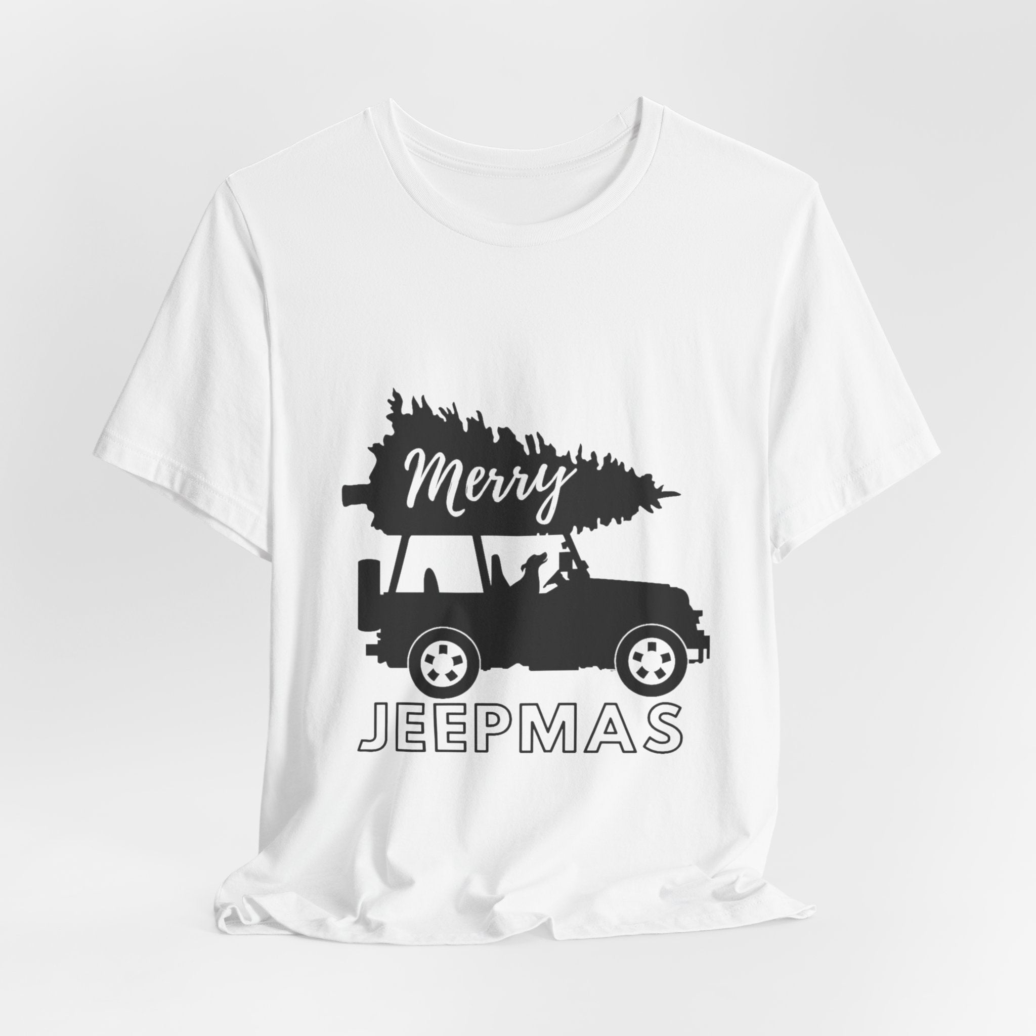 Merry Jeepmas Black Imprint Short Sleeve Tee