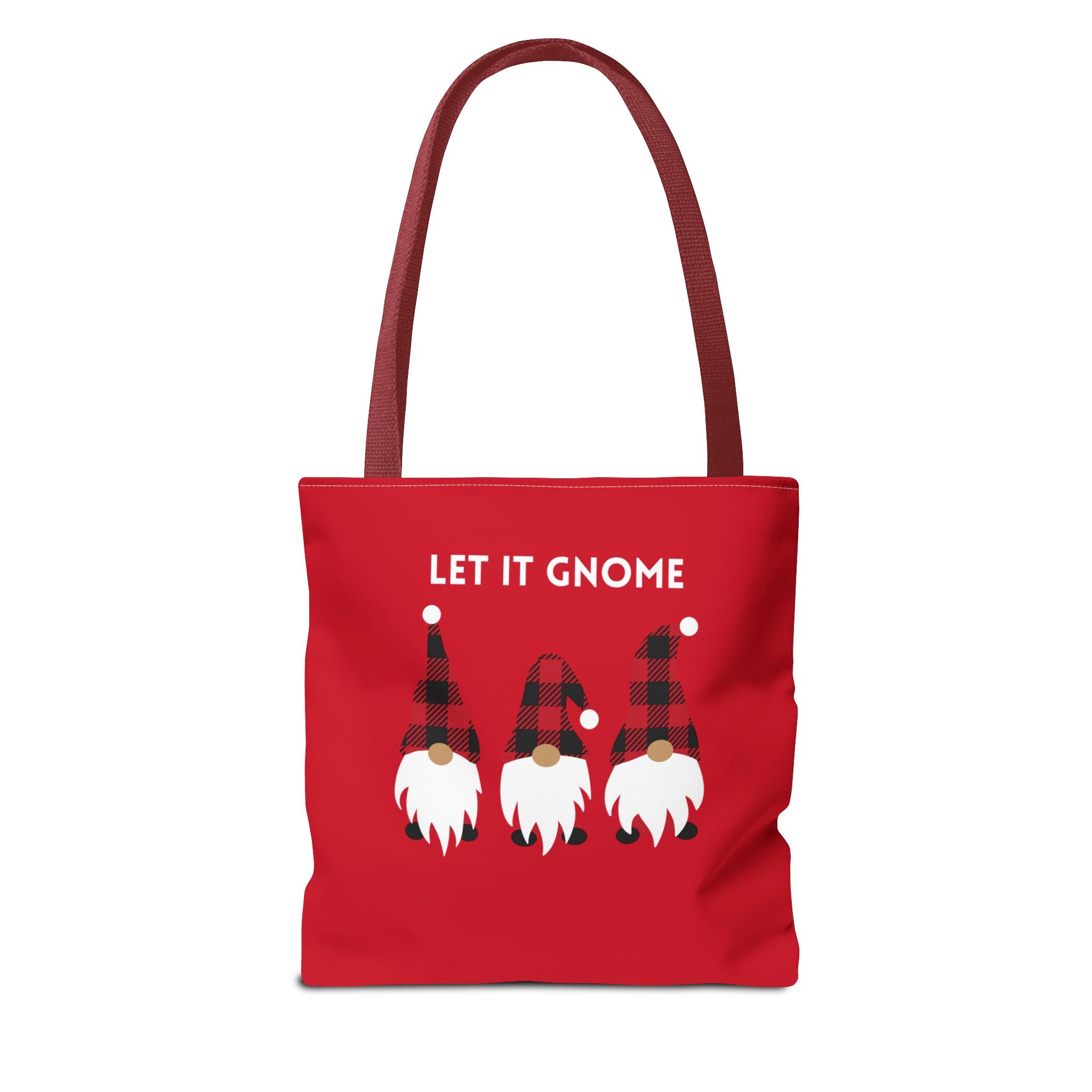 Let It Gnome Tote Bag - Quirky and Fun Carryall for Gnome Lovers