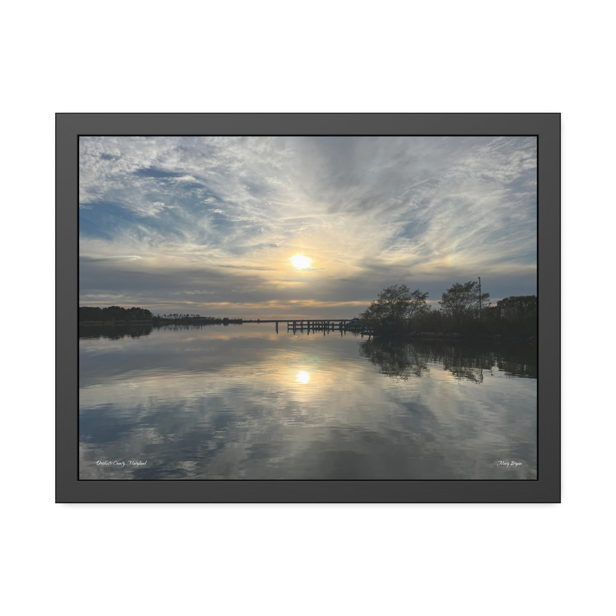Serene Coastal Framed Photography, Perfect Gift for Nature Lovers and Coastal Landscapes, untouched photography by M Bryan