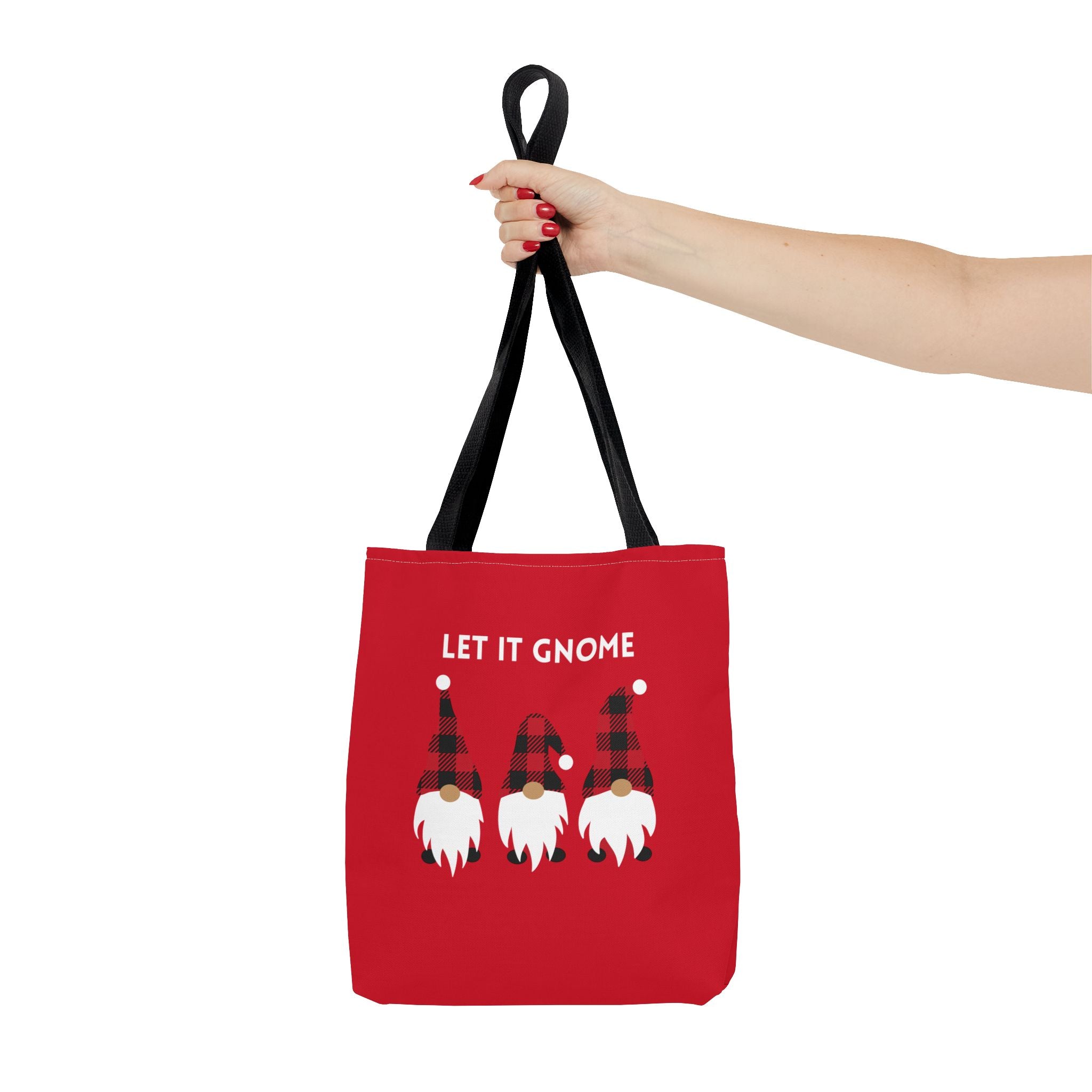 Let It Gnome Tote Bag - Quirky and Fun Carryall for Gnome Lovers