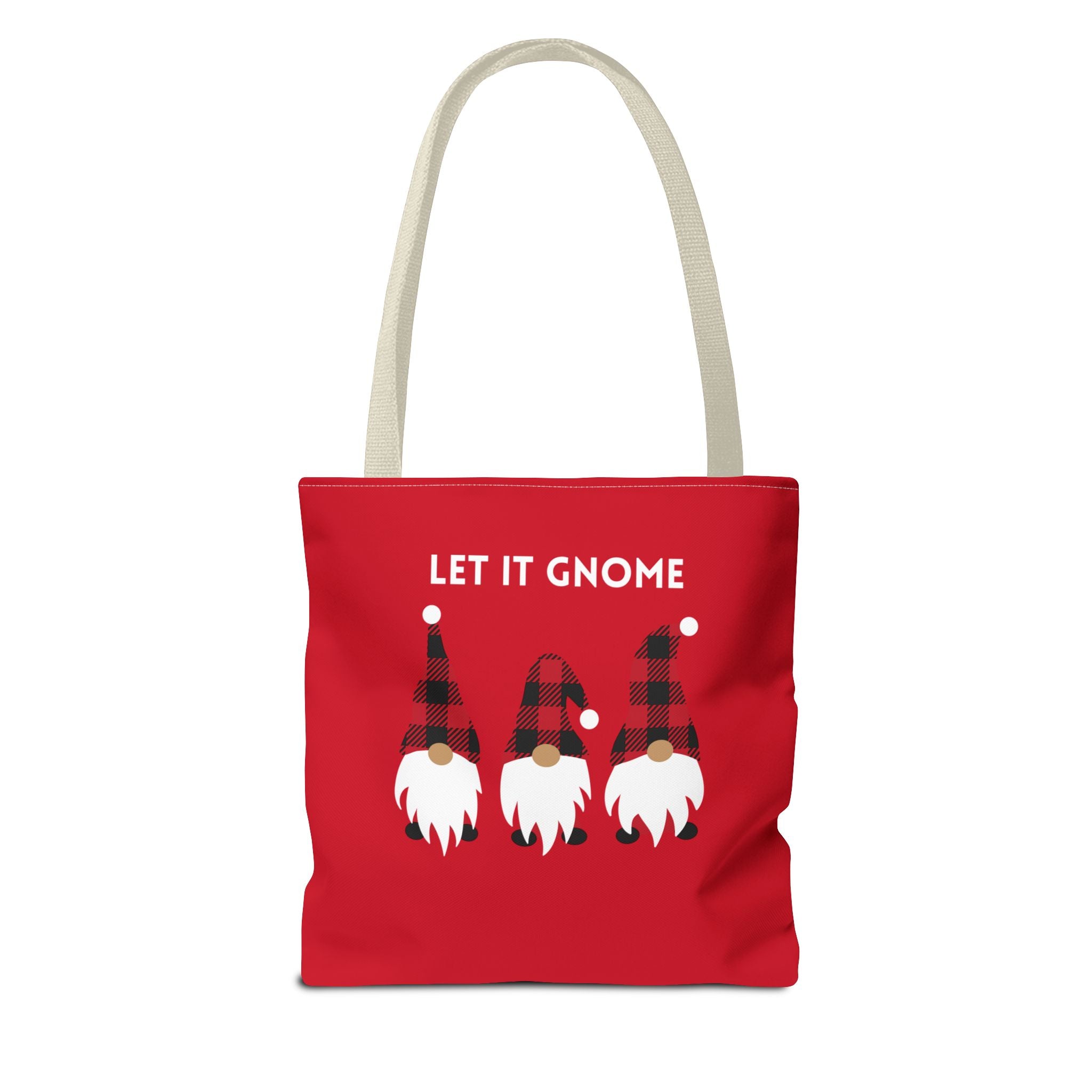 Let It Gnome Tote Bag - Quirky and Fun Carryall for Gnome Lovers