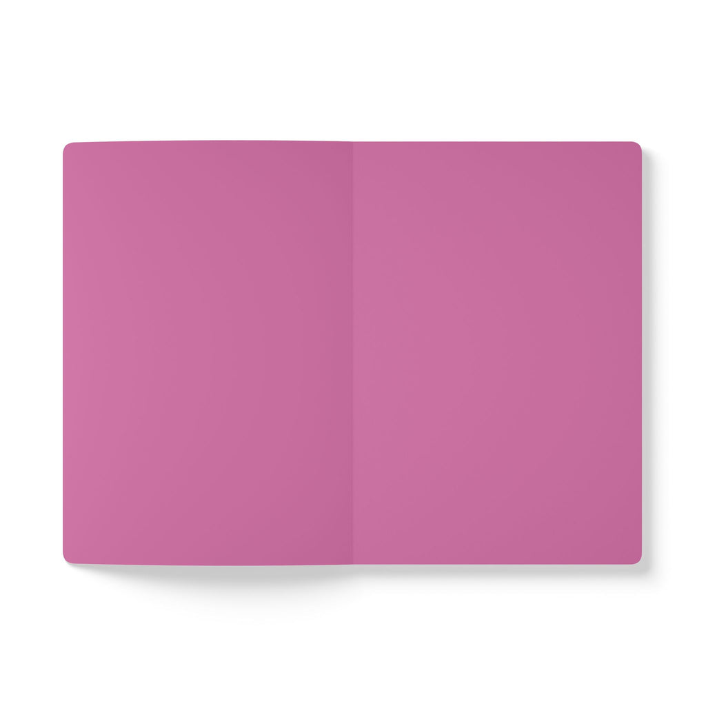 Order + Chaos Pink Softcover Journal — 'Order + Chaos and Such' Notebook