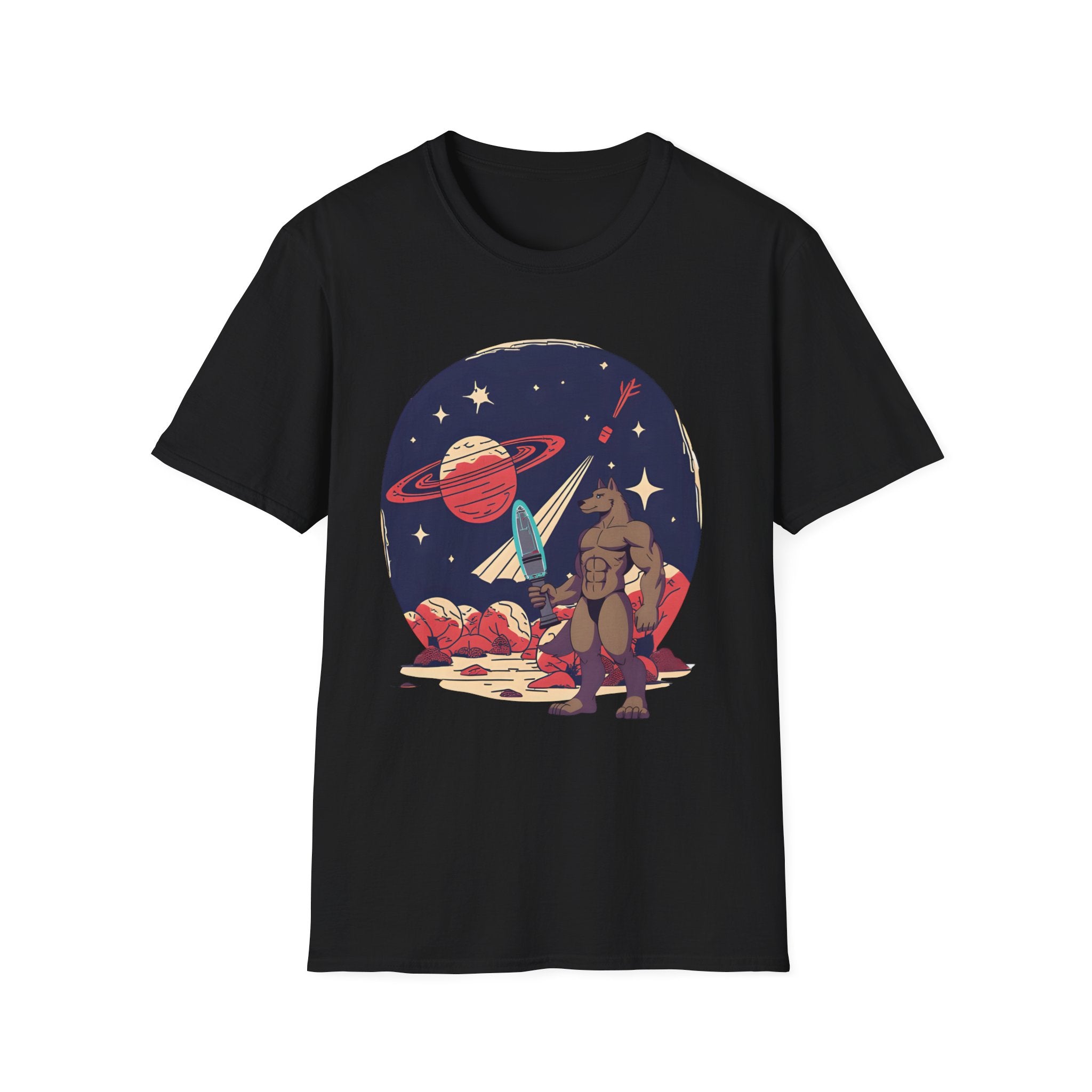 Cosmic Imagination T-Shirt - Artistic Sci-Fi Graphic Tee