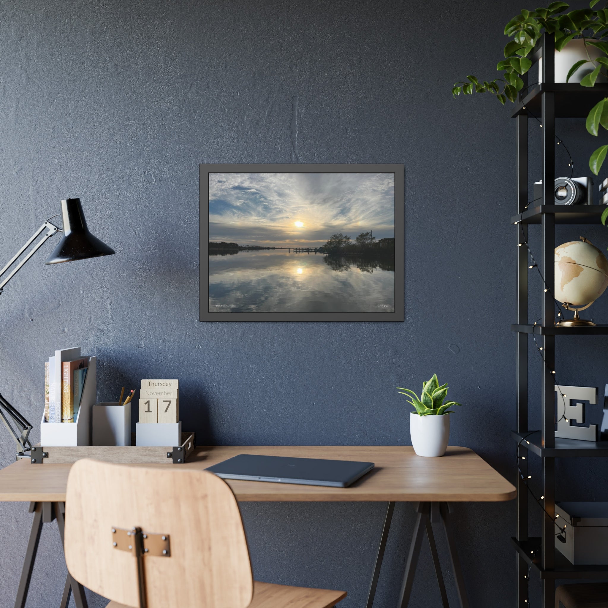 Serene Coastal Framed Photography, Perfect Gift for Nature Lovers and Coastal Landscapes, untouched photography by M Bryan