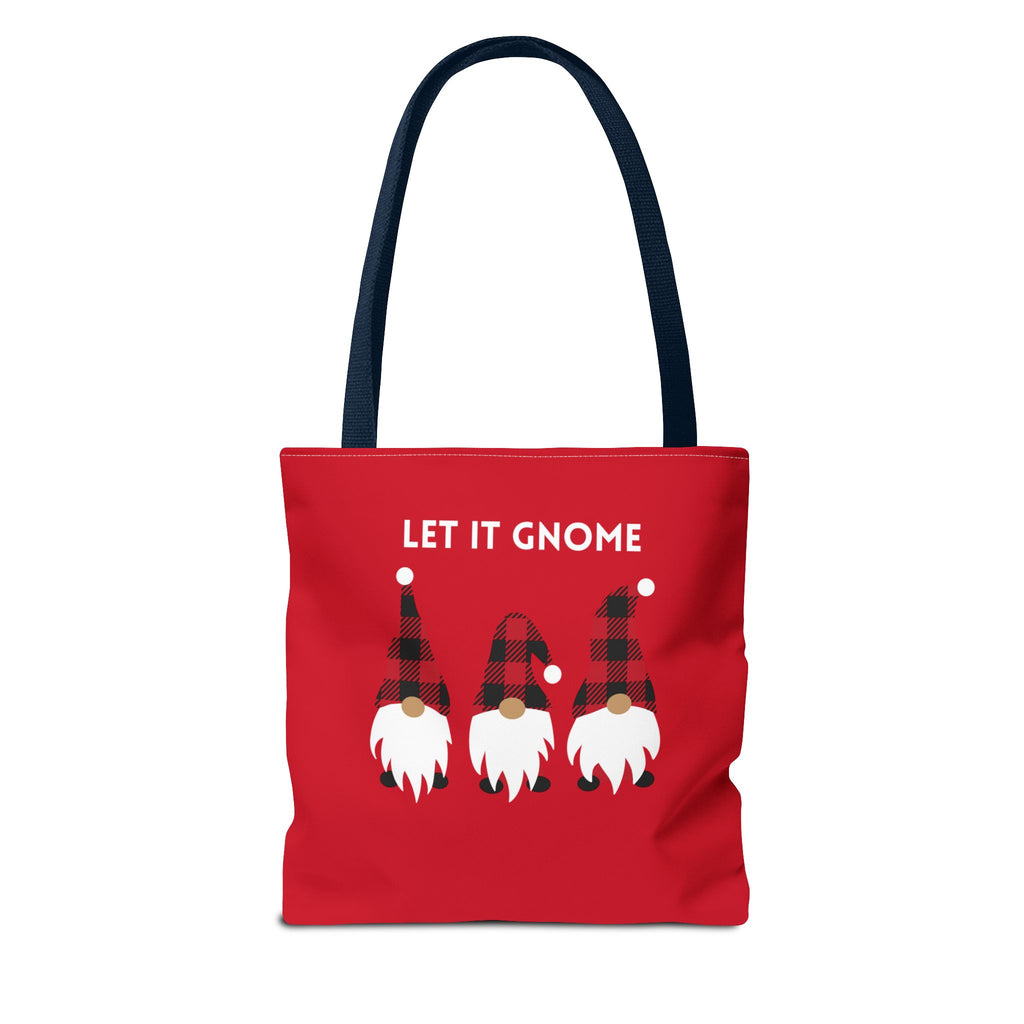 Let It Gnome Tote Bag - Quirky and Fun Carryall for Gnome Lovers