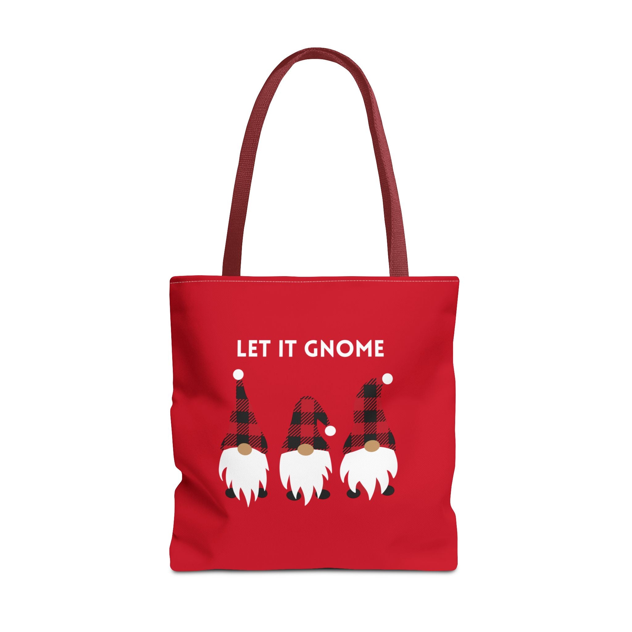 Let It Gnome Tote Bag - Quirky and Fun Carryall for Gnome Lovers