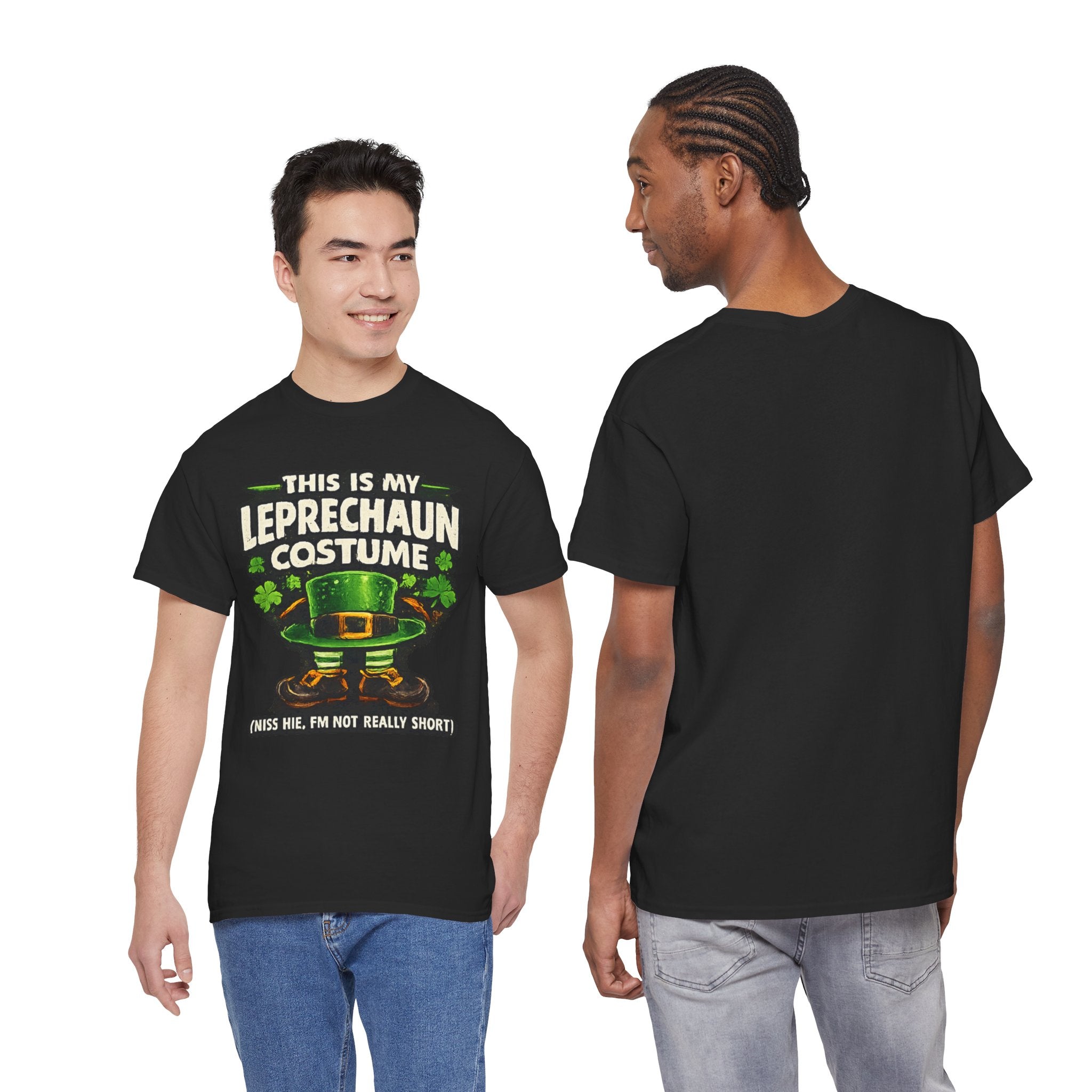 🍀 St. Patrick's Day Shirt "This Is My Leprechaun Costume" Funny Graphic Tee | 100% Cotton