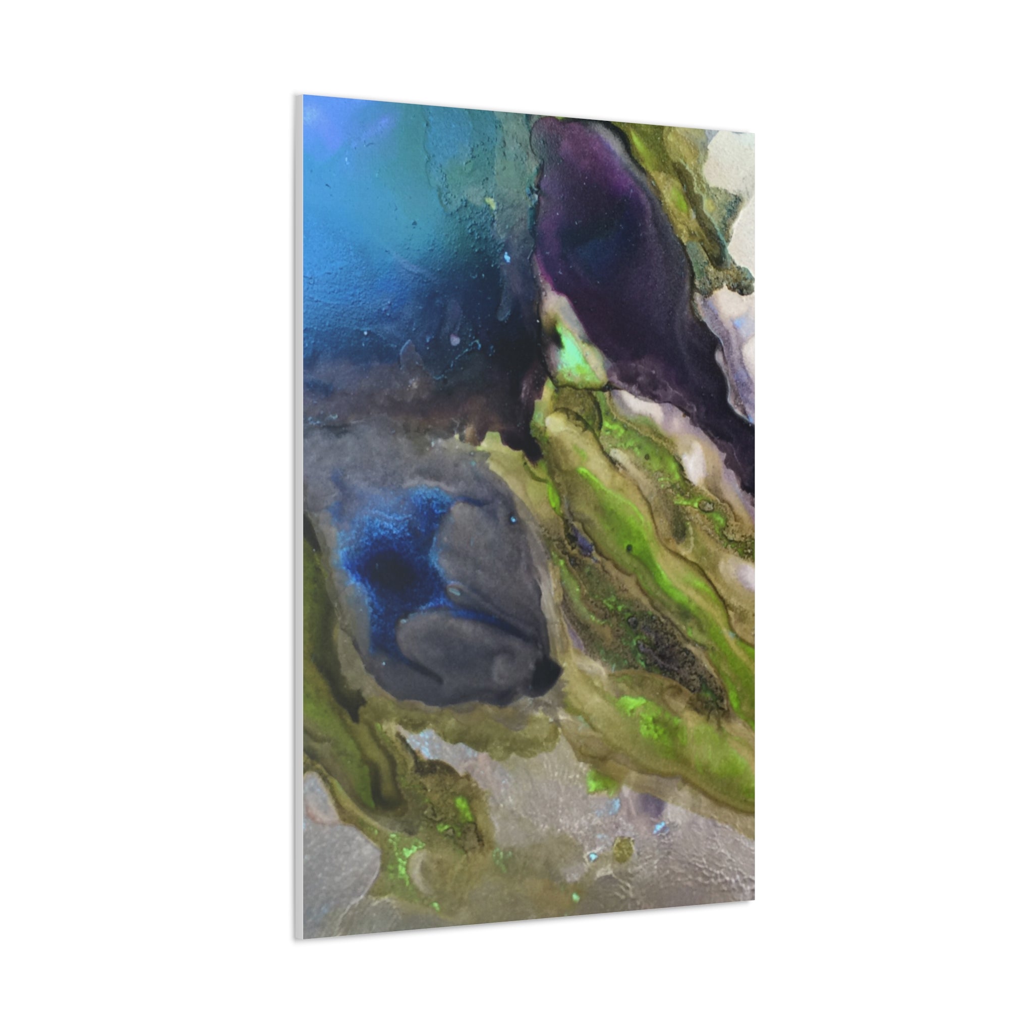 Canvas Print - Abstract Artistic Peacock Feathers Design