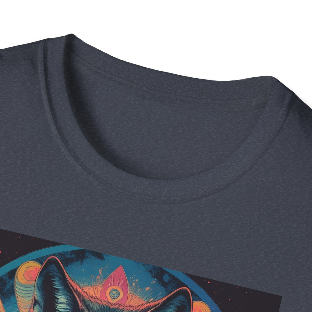 Space Wolf Unisex T-Shirt, Sci-Fi Psychedelic Wolf, I Am Your Captain, Cosmic Tee, Galaxy Shirt