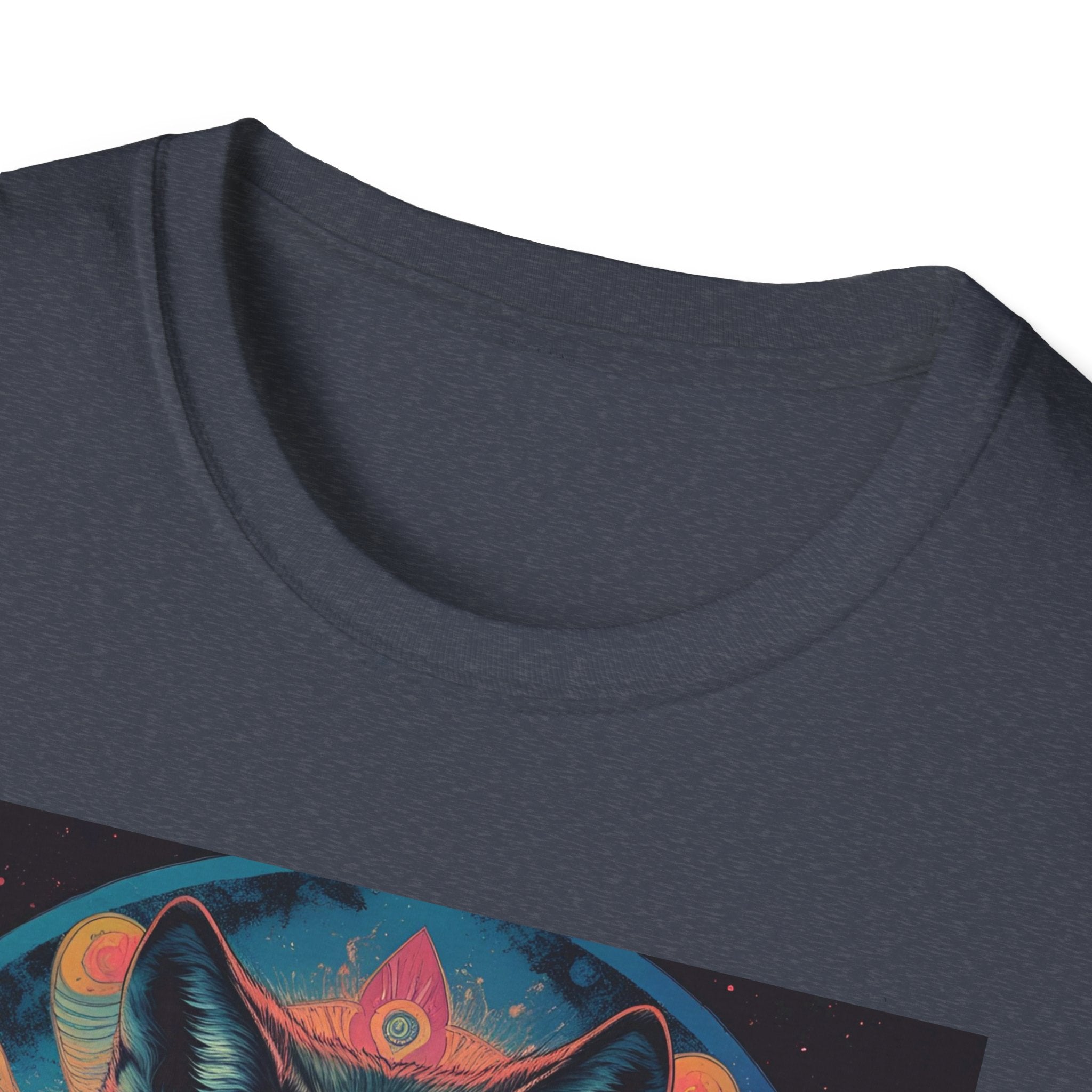 Space Wolf Unisex T-Shirt, Sci-Fi Psychedelic Wolf, I Am Your Captain, Cosmic Tee, Galaxy Shirt