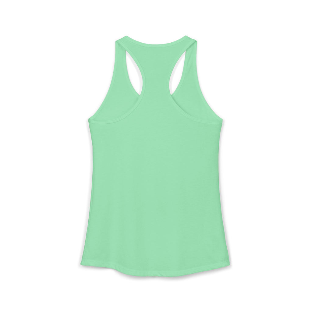 Sun and Waves Racerback Tank - Women's Ideal Summer Top for Chill Vibes and Outdoor Activities, Beachwear, Athletic Shirt