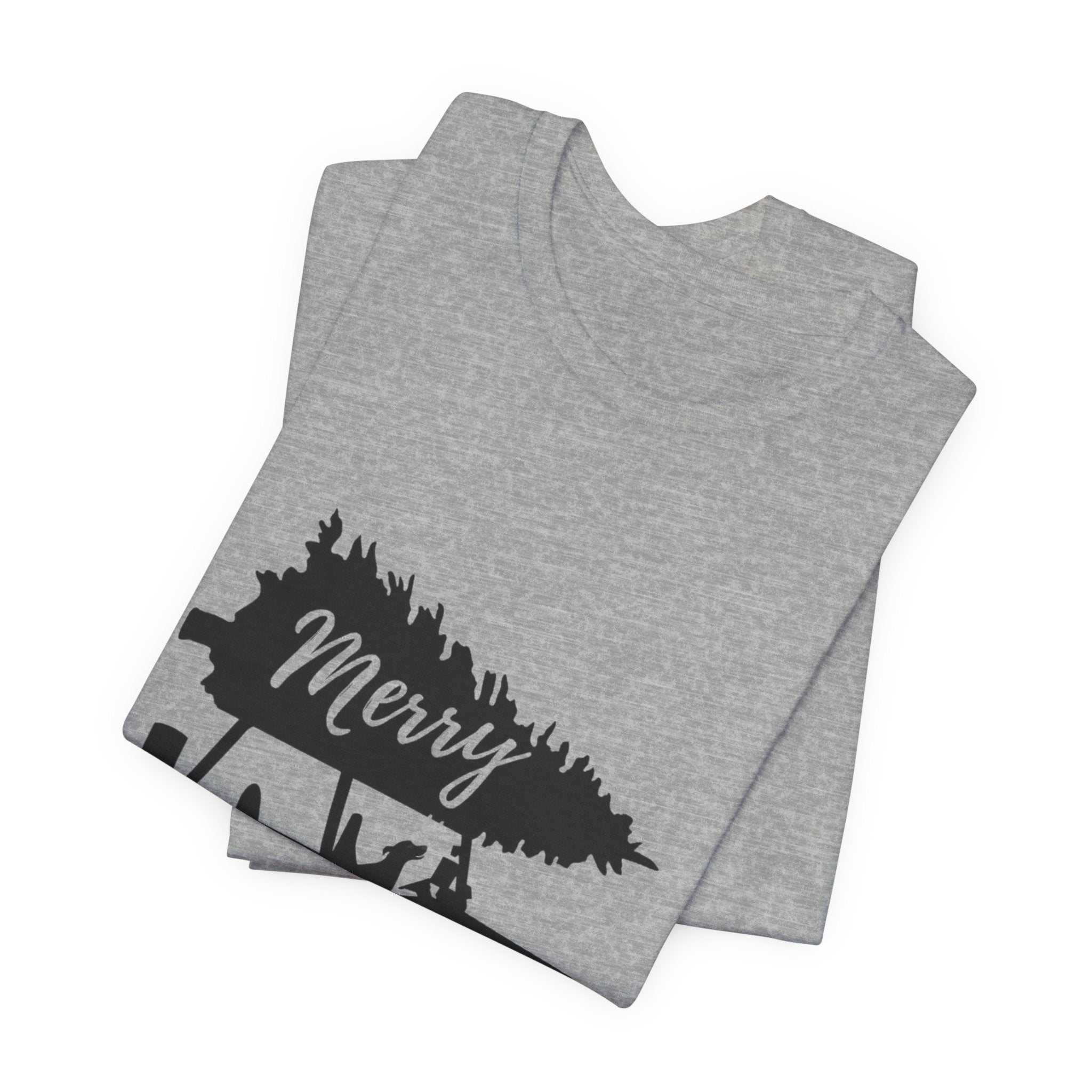 Merry Jeepmas Black Imprint Short Sleeve Tee