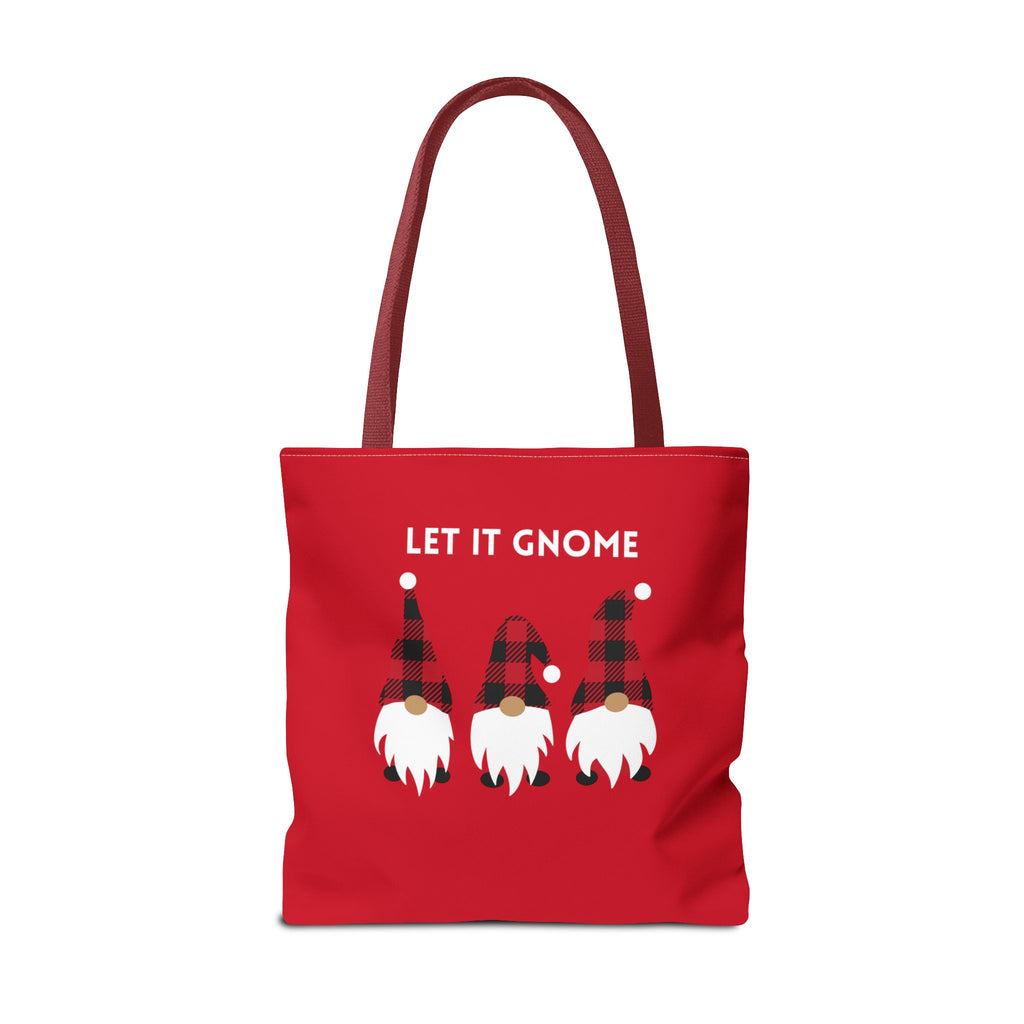Let It Gnome Tote Bag - Quirky and Fun Carryall for Gnome Lovers