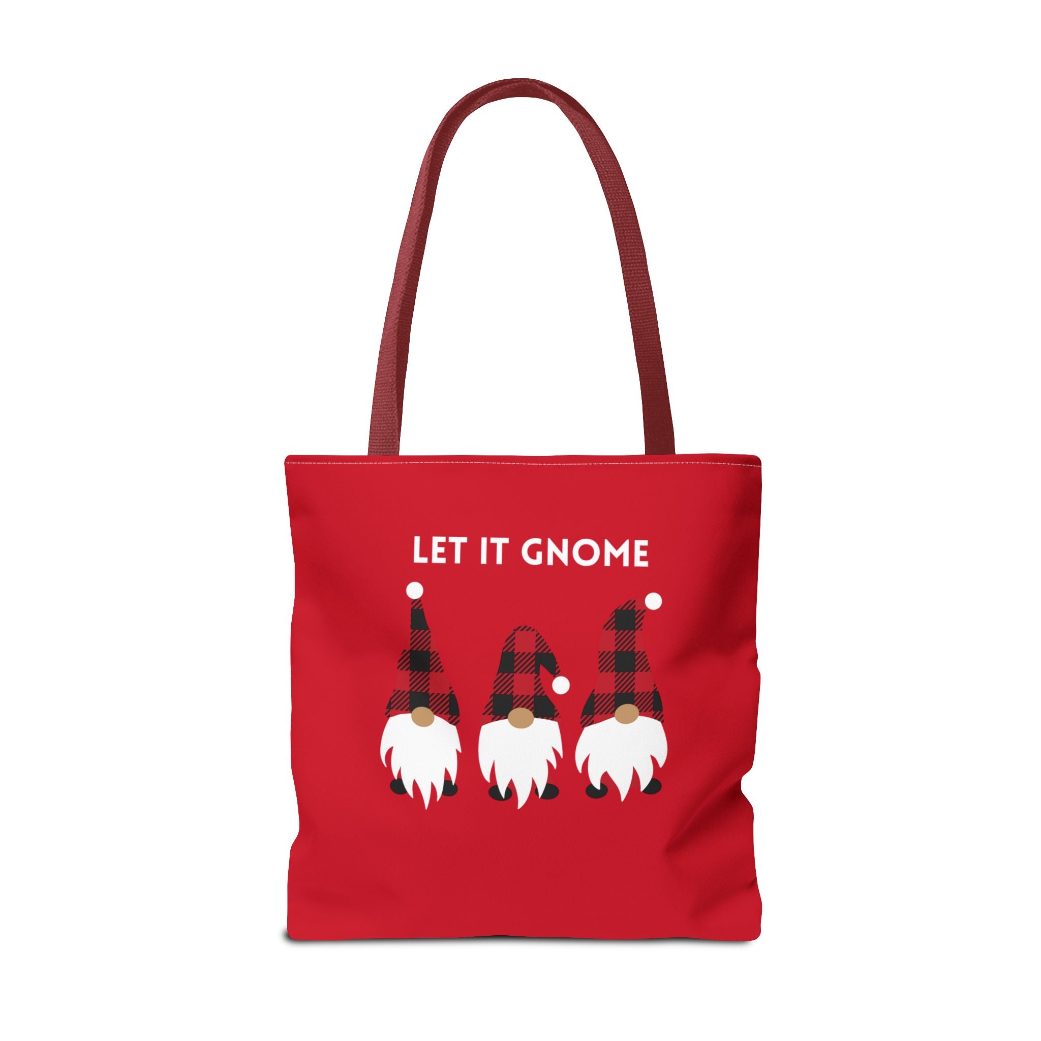 Let It Gnome Tote Bag - Quirky and Fun Carryall for Gnome Lovers