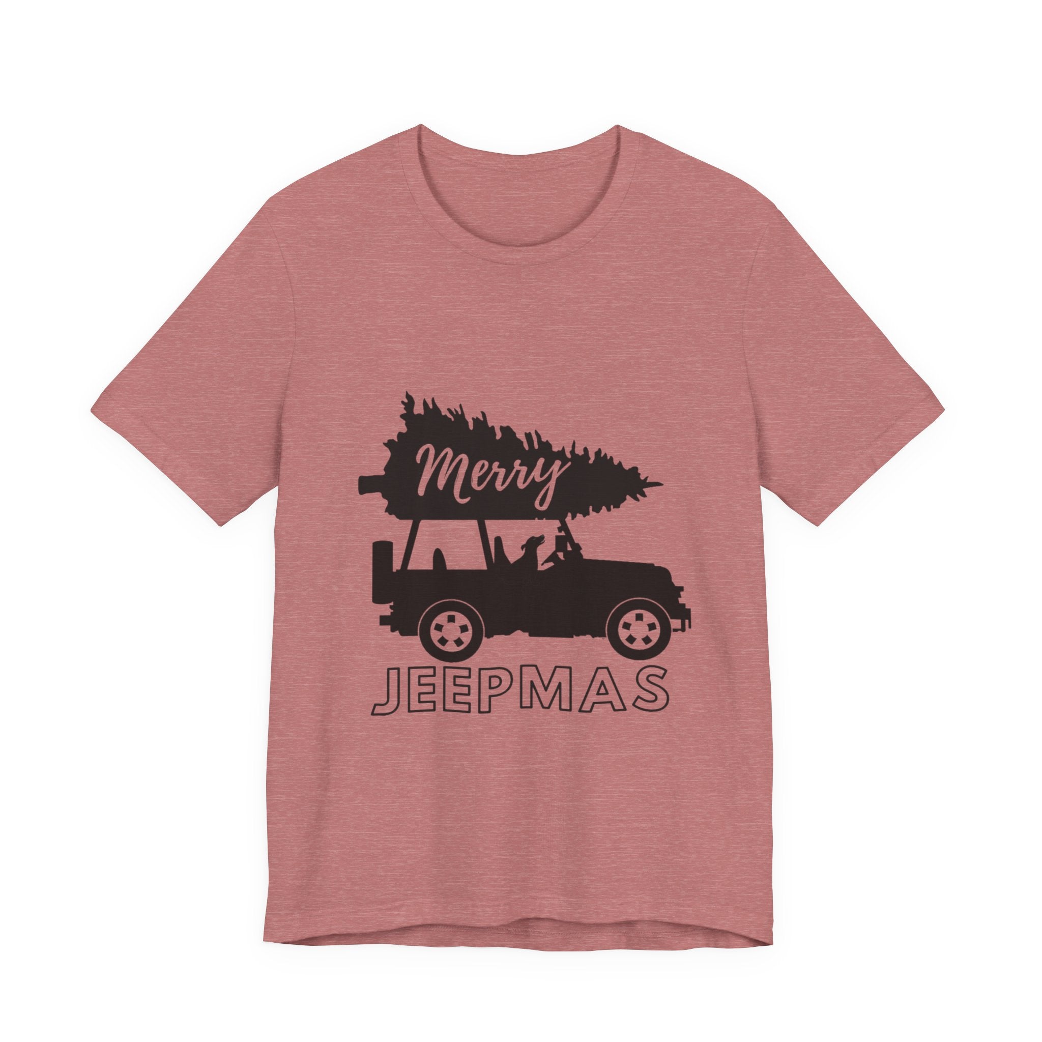 Merry Jeepmas Black Imprint Short Sleeve Tee