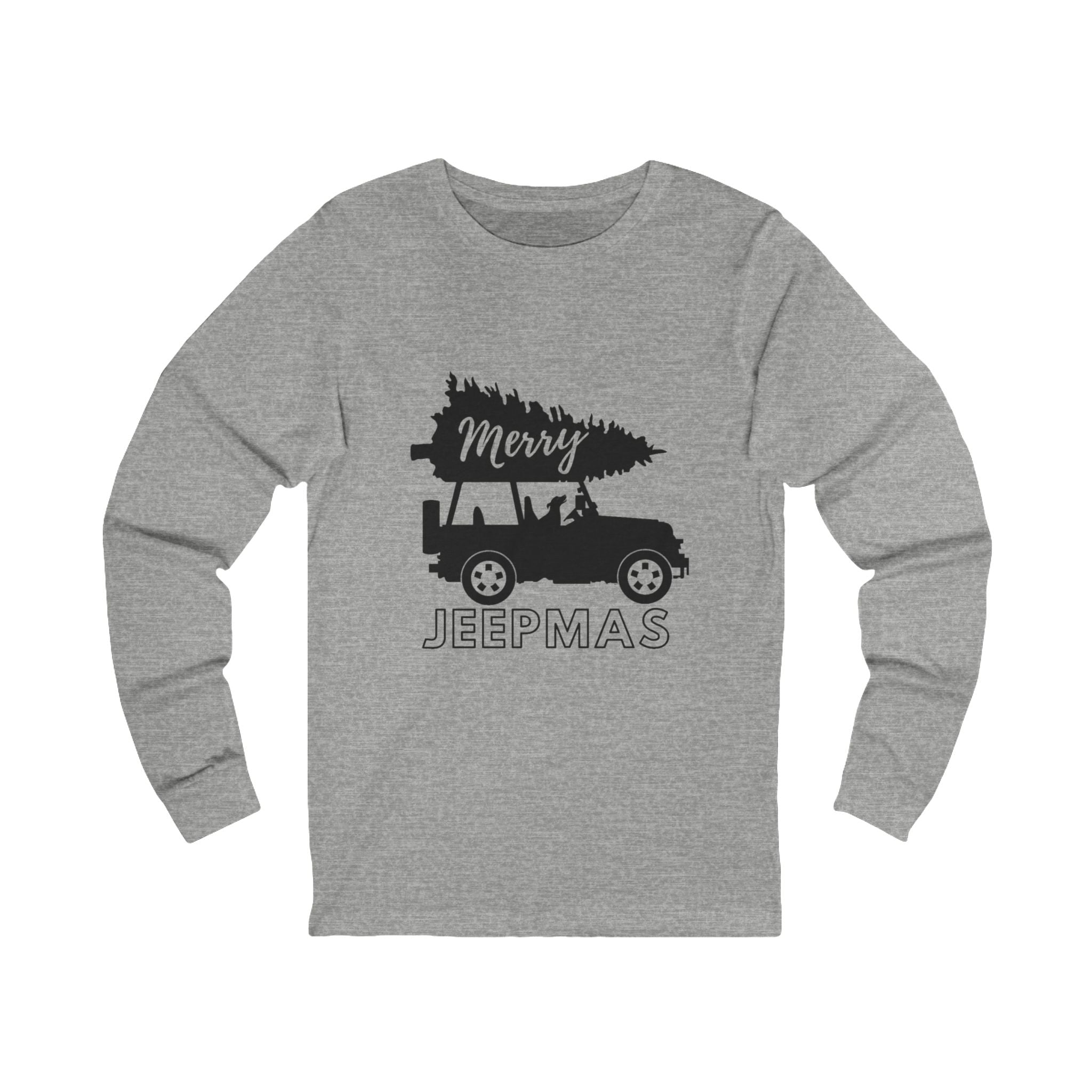 Jeep Lover Christmas Long Sleeve Tee