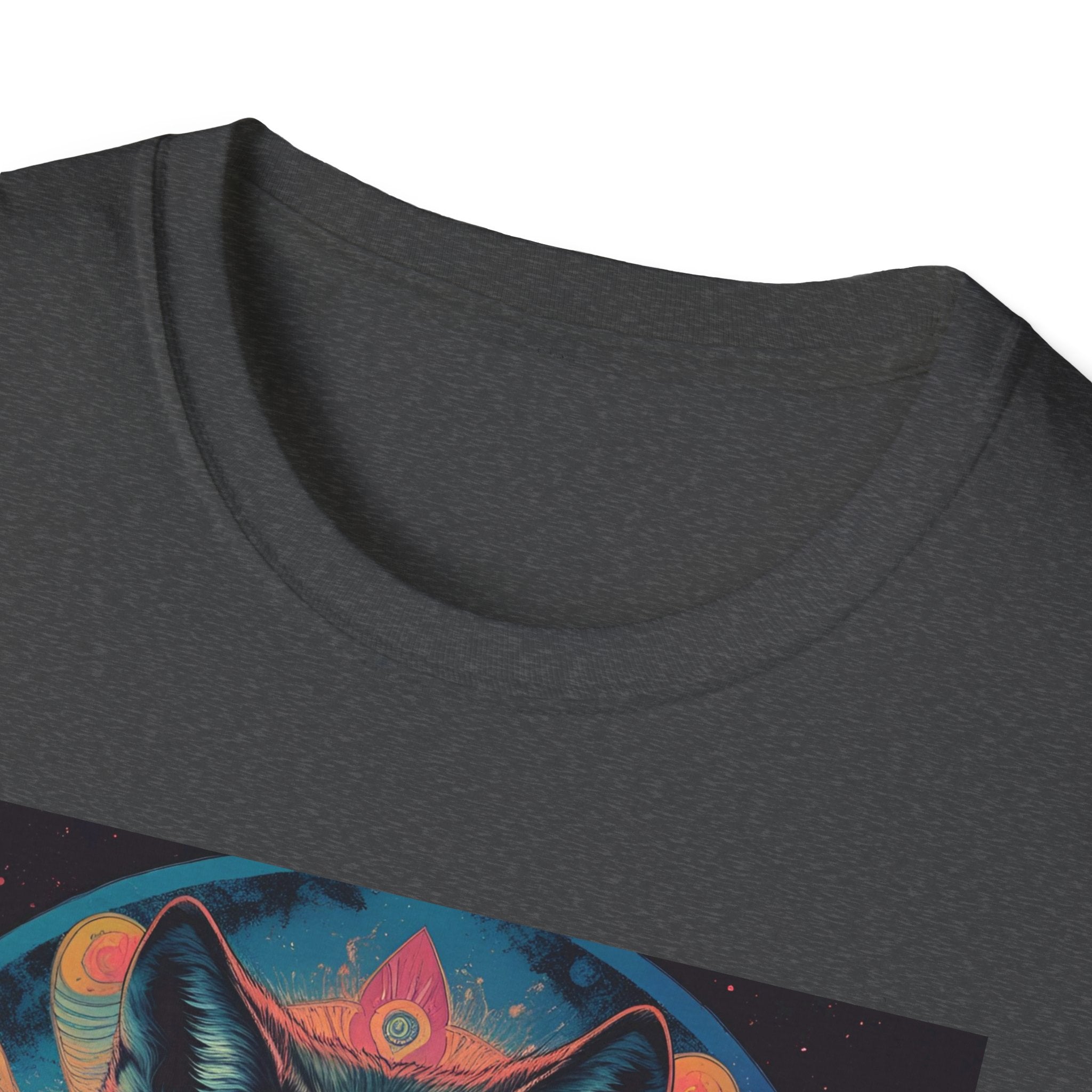 Space Wolf Unisex T-Shirt, Sci-Fi Psychedelic Wolf, I Am Your Captain, Cosmic Tee, Galaxy Shirt
