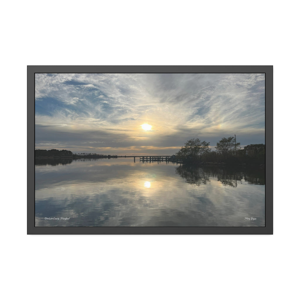 Serene Coastal Framed Photography, Perfect Gift for Nature Lovers and Coastal Landscapes, untouched photography by M Bryan