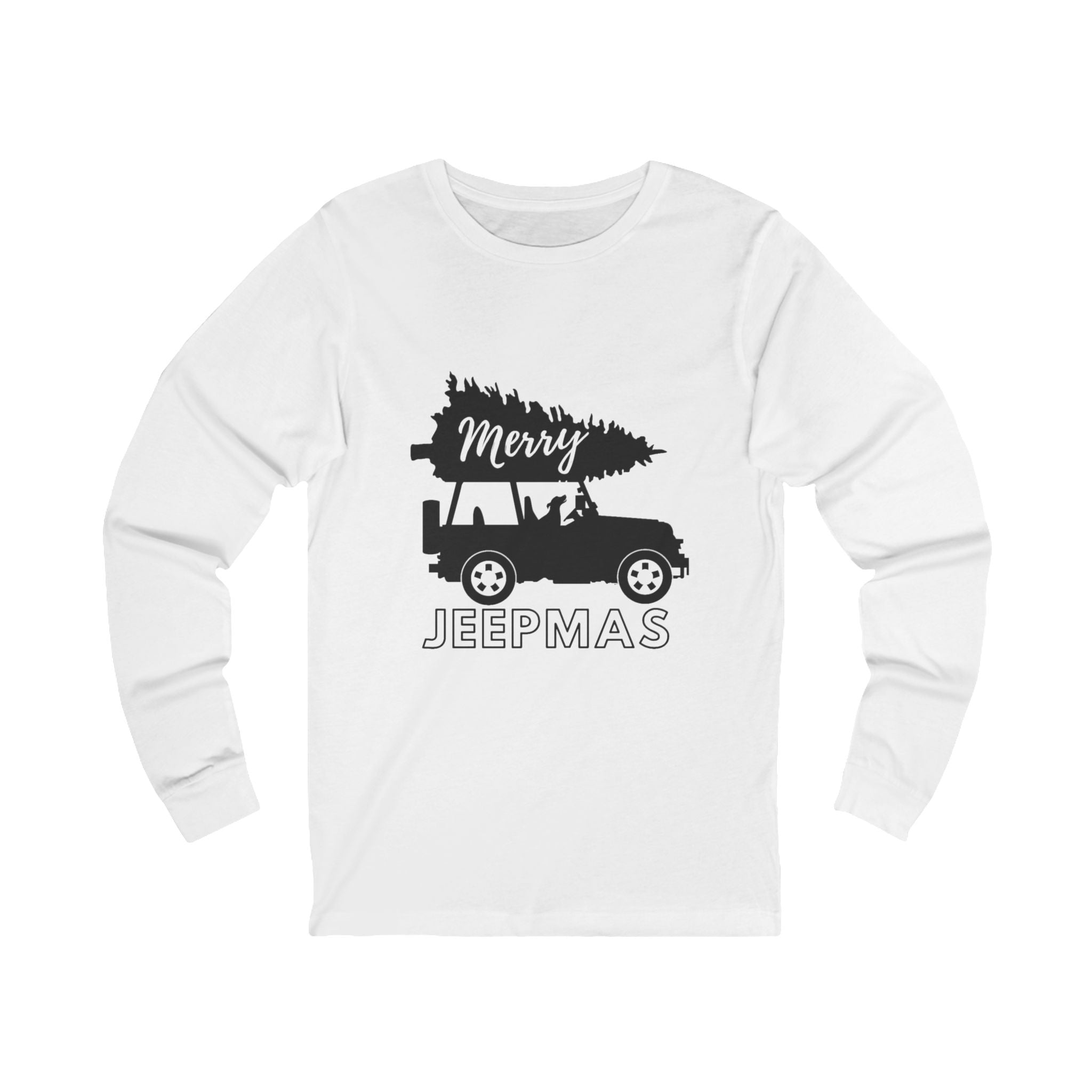 Jeep Lover Christmas Long Sleeve Tee
